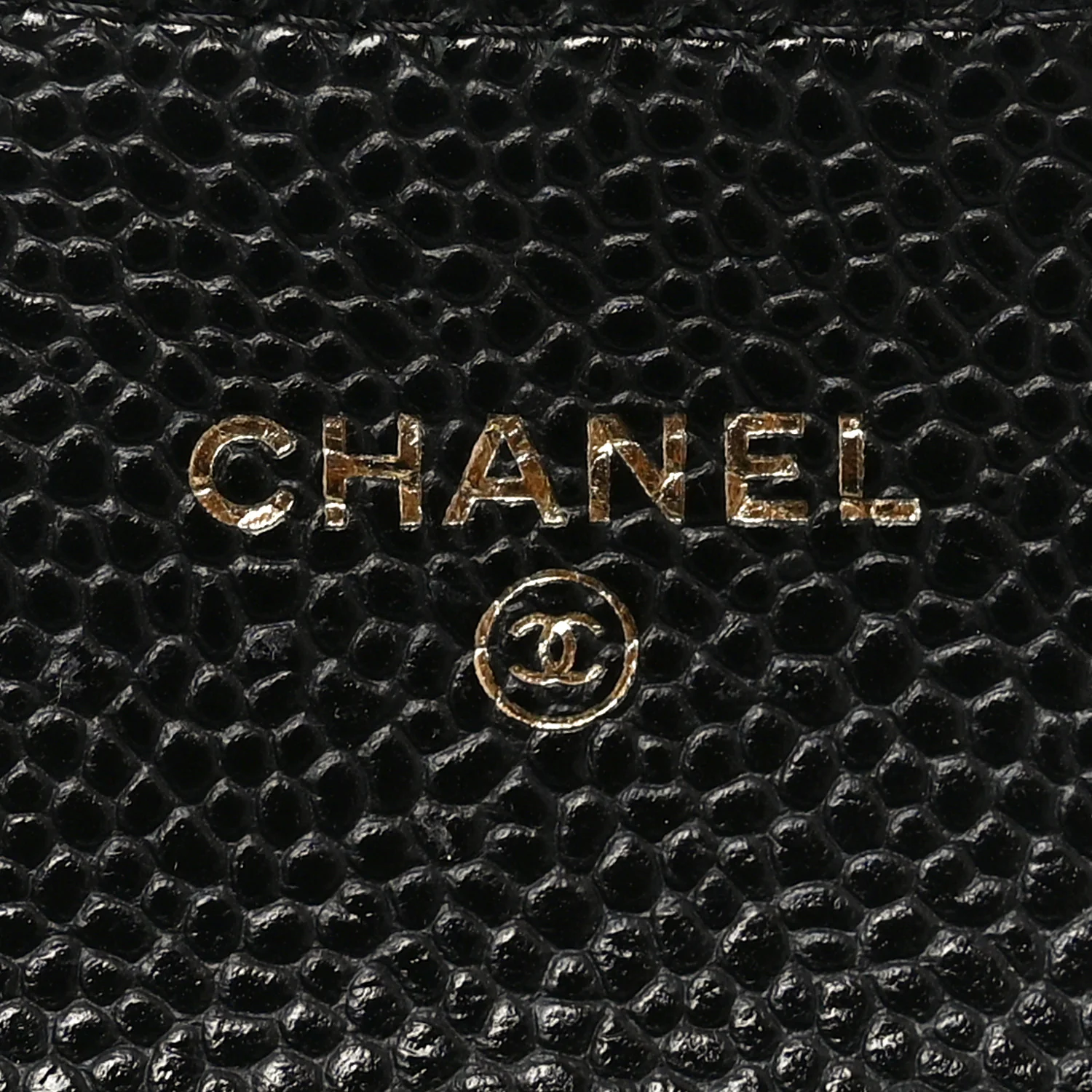 Caviar Quilted Flap Card Holder Black - Image 6