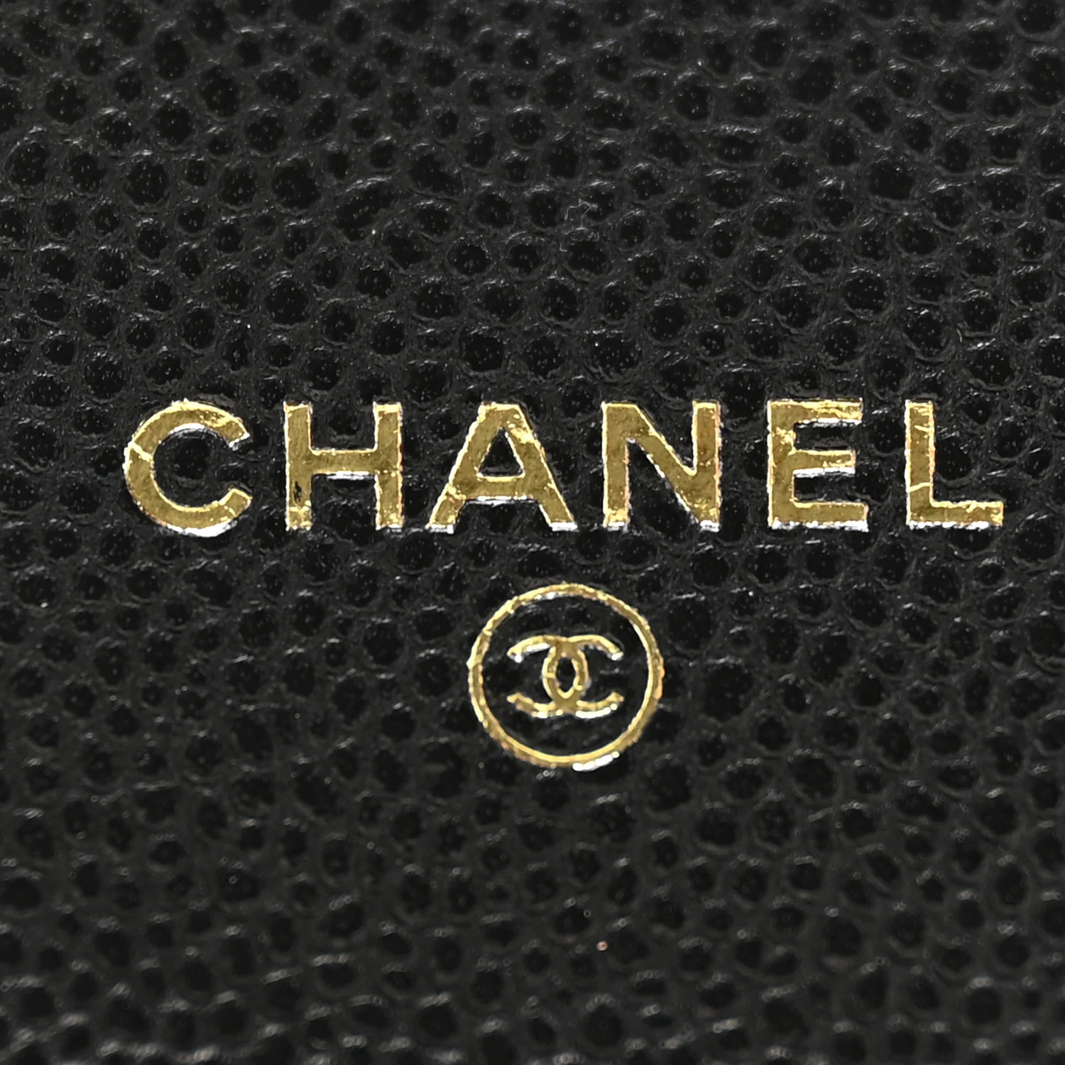 Caviar Quilted Flap Card Holder On Chain Black - Image 6