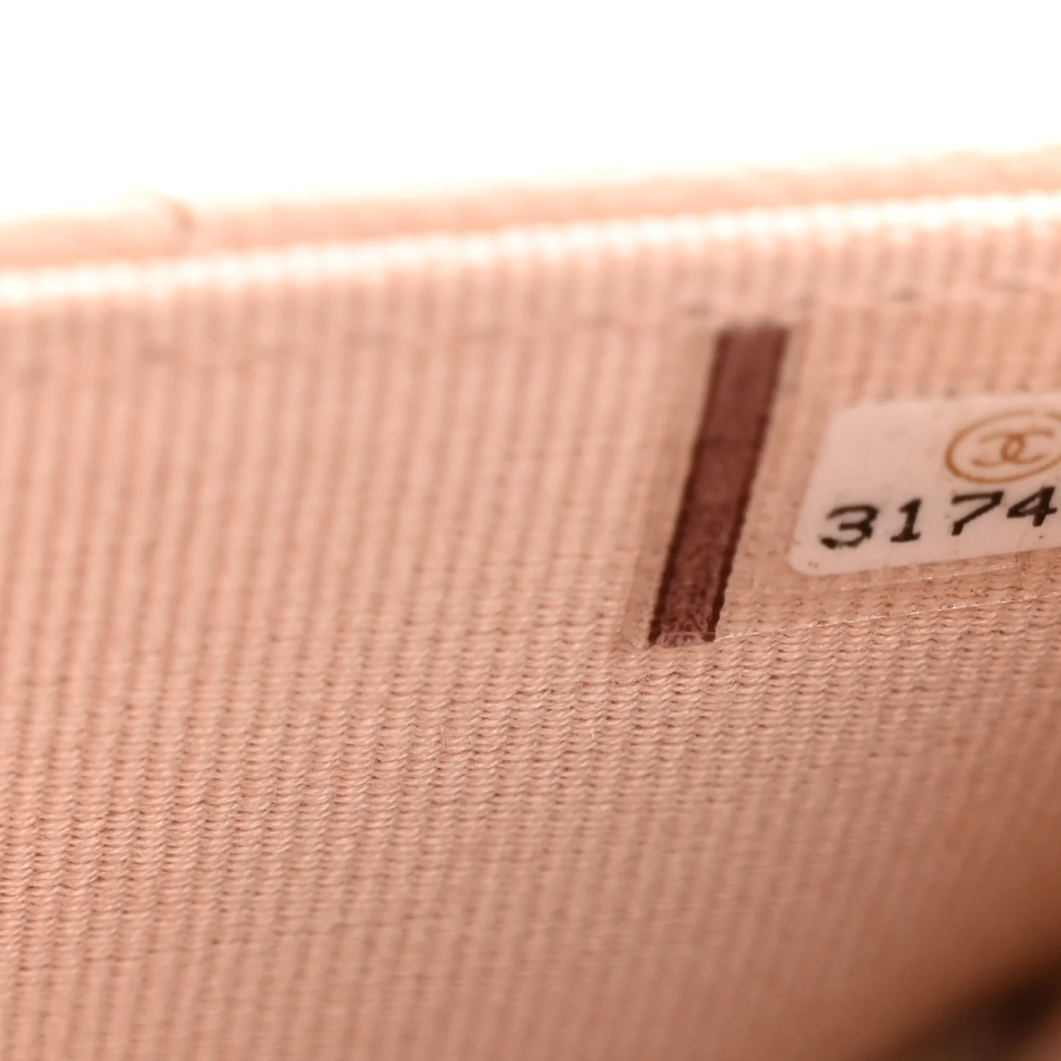 Caviar Quilted Flap Card Holder Wallet Light Beige - Image 8