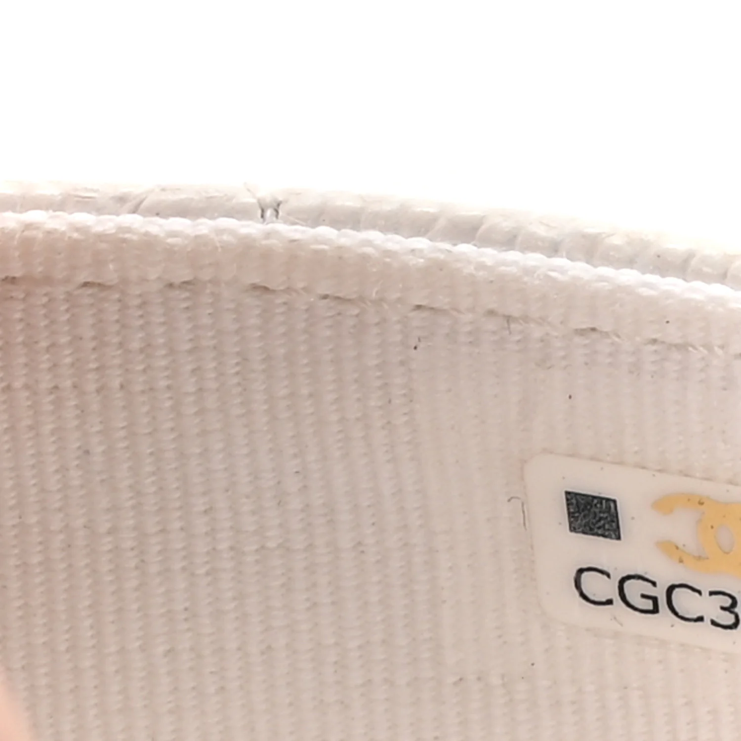 Caviar Quilted Flap Card Holder Wallet White - Image 7