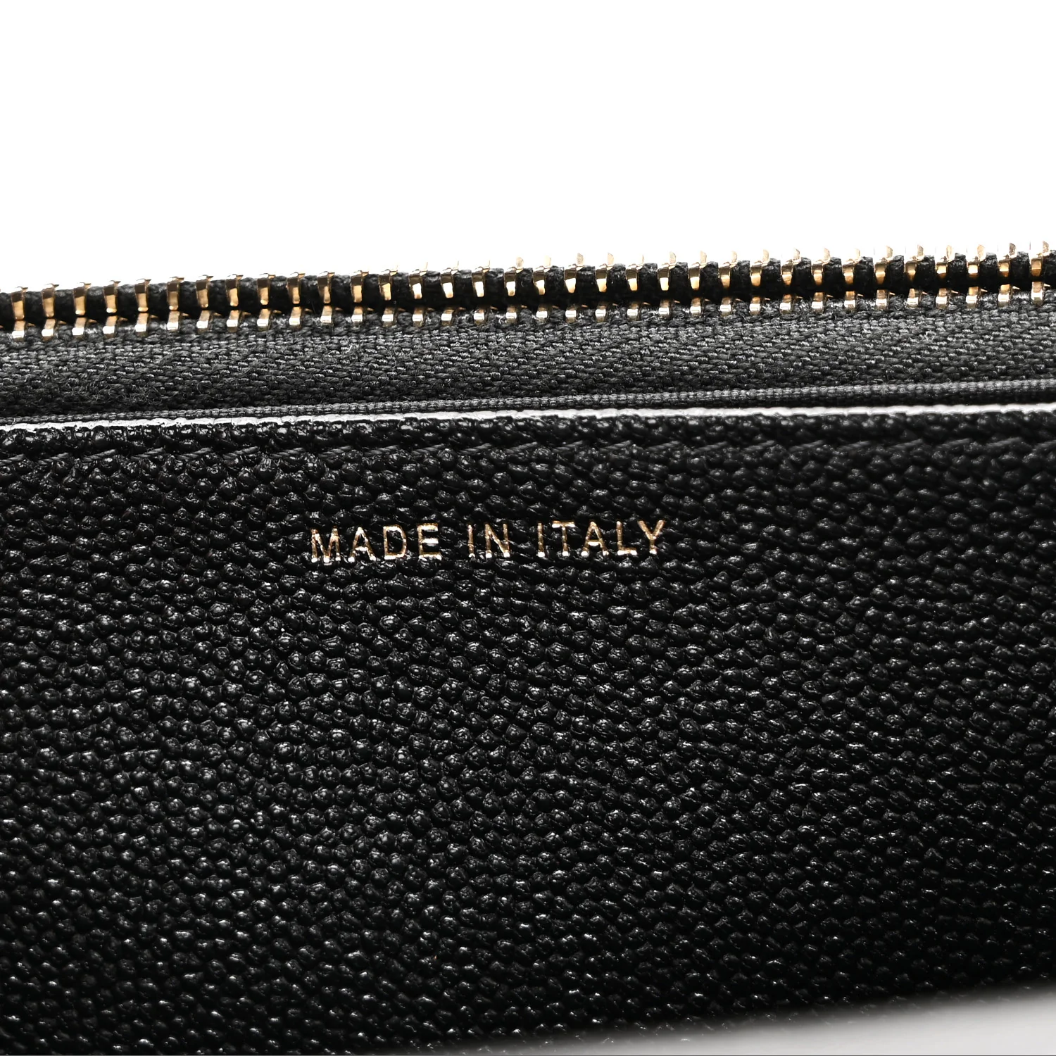 Caviar Quilted Golden Class Wallet On Chain WOC Black - Image 7