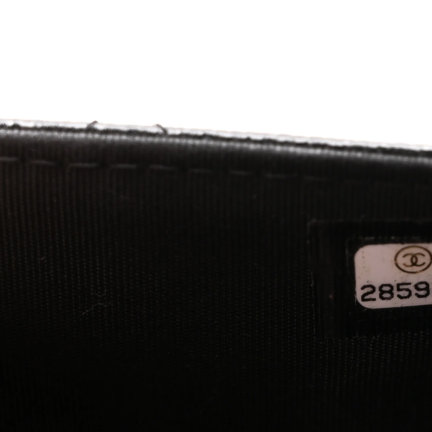 Caviar Quilted Golden Class Wallet On Chain WOC Black - Image 8