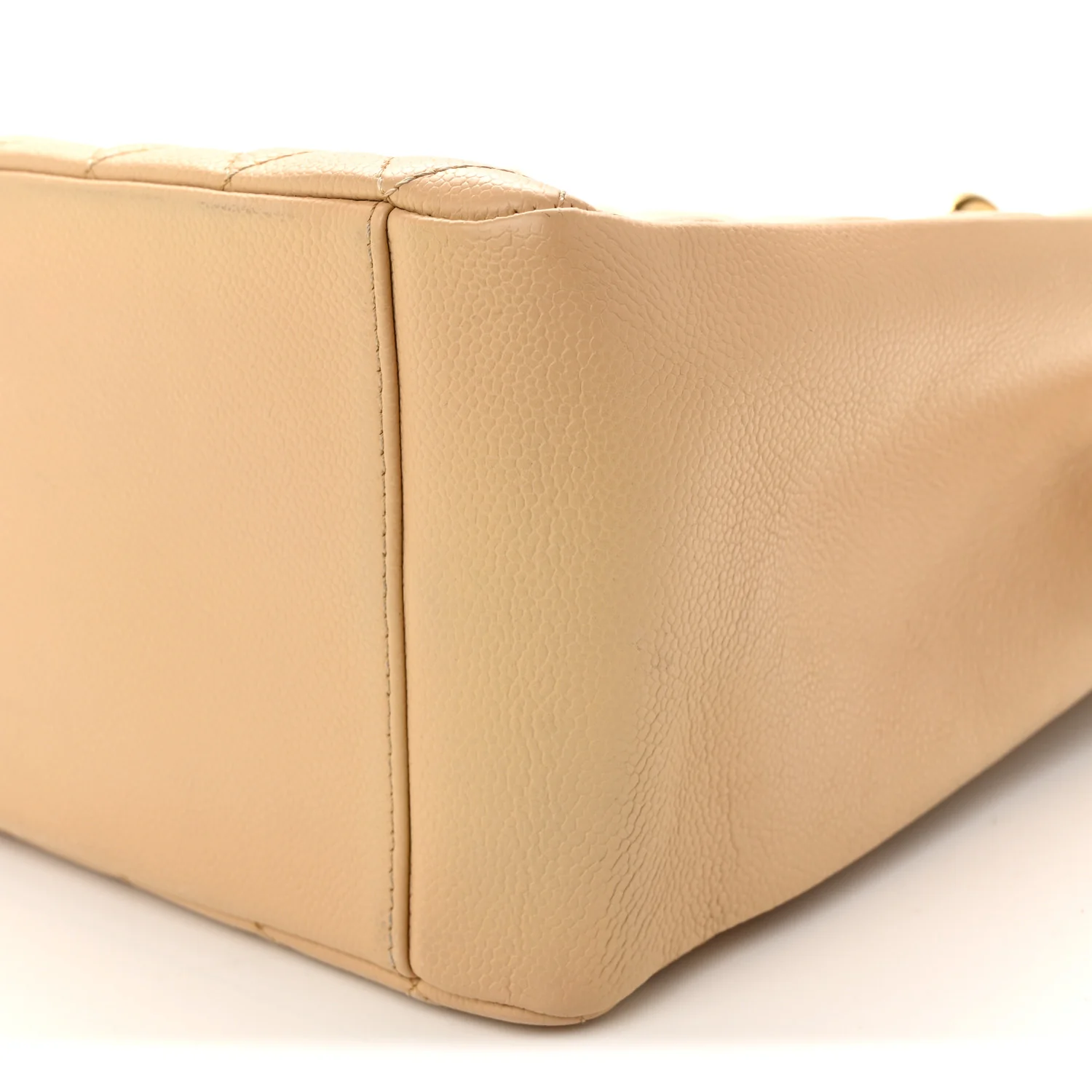 Caviar Quilted Grand Shopping Tote GST Beige Clair - Image 10