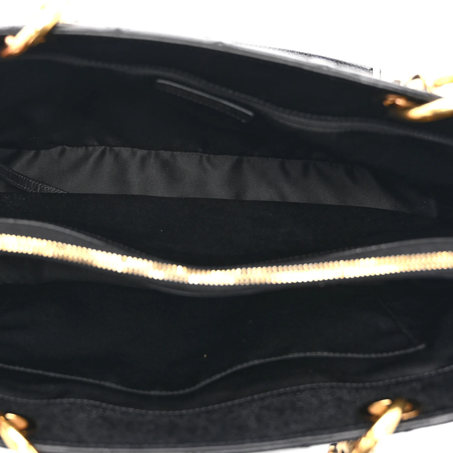 Caviar Quilted Grand Shopping Tote GST Black - Image 5