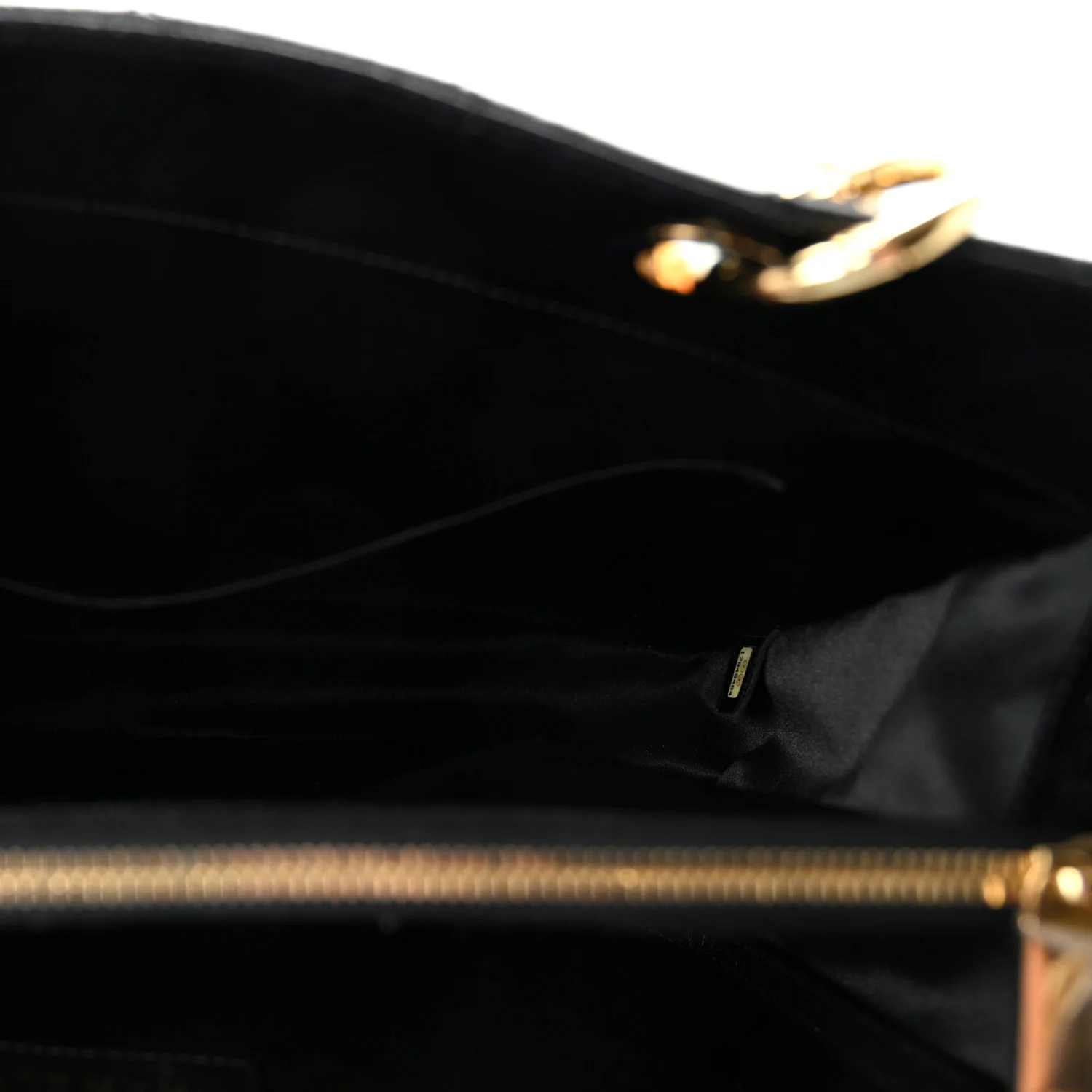 Caviar Quilted Grand Shopping Tote GST Black - Image 5