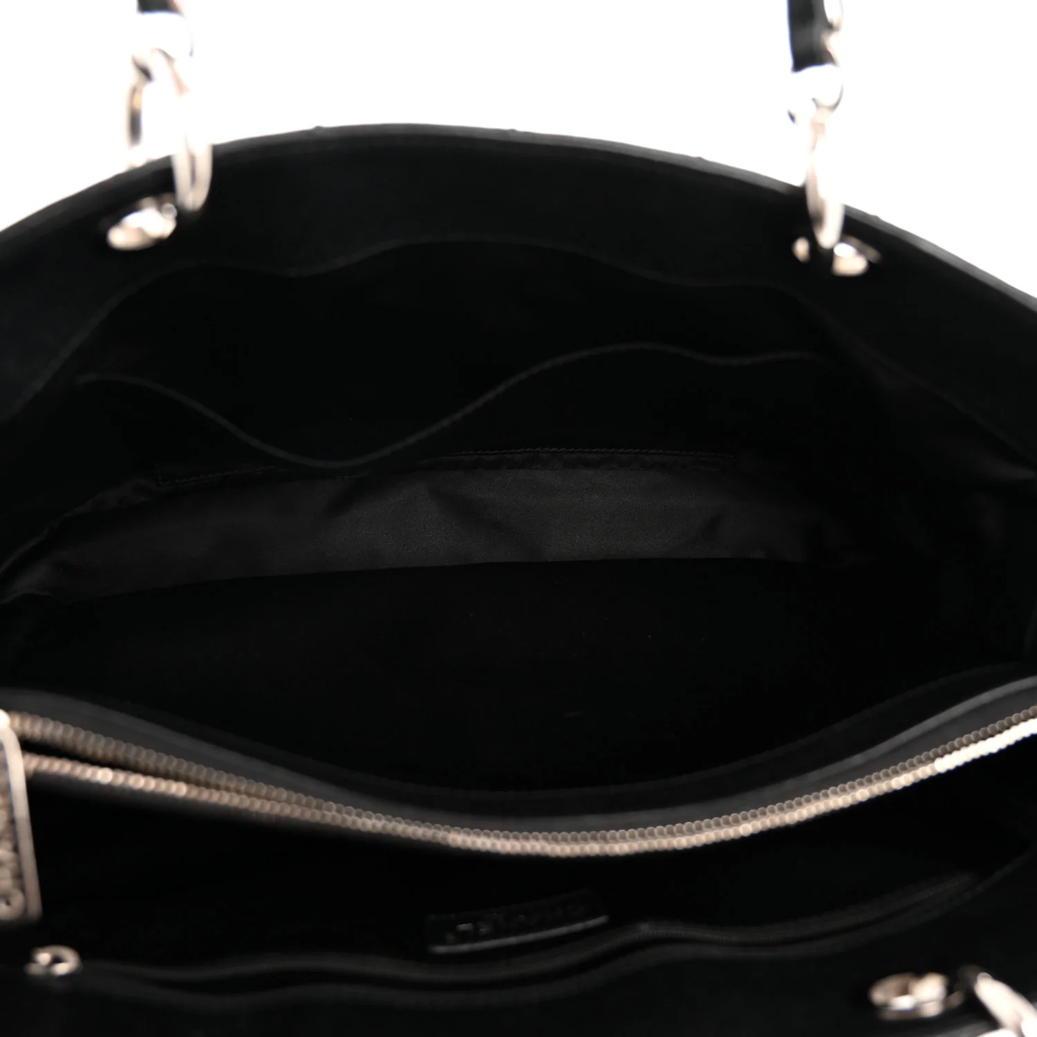 Caviar Quilted Grand Shopping Tote GST Black - Image 5