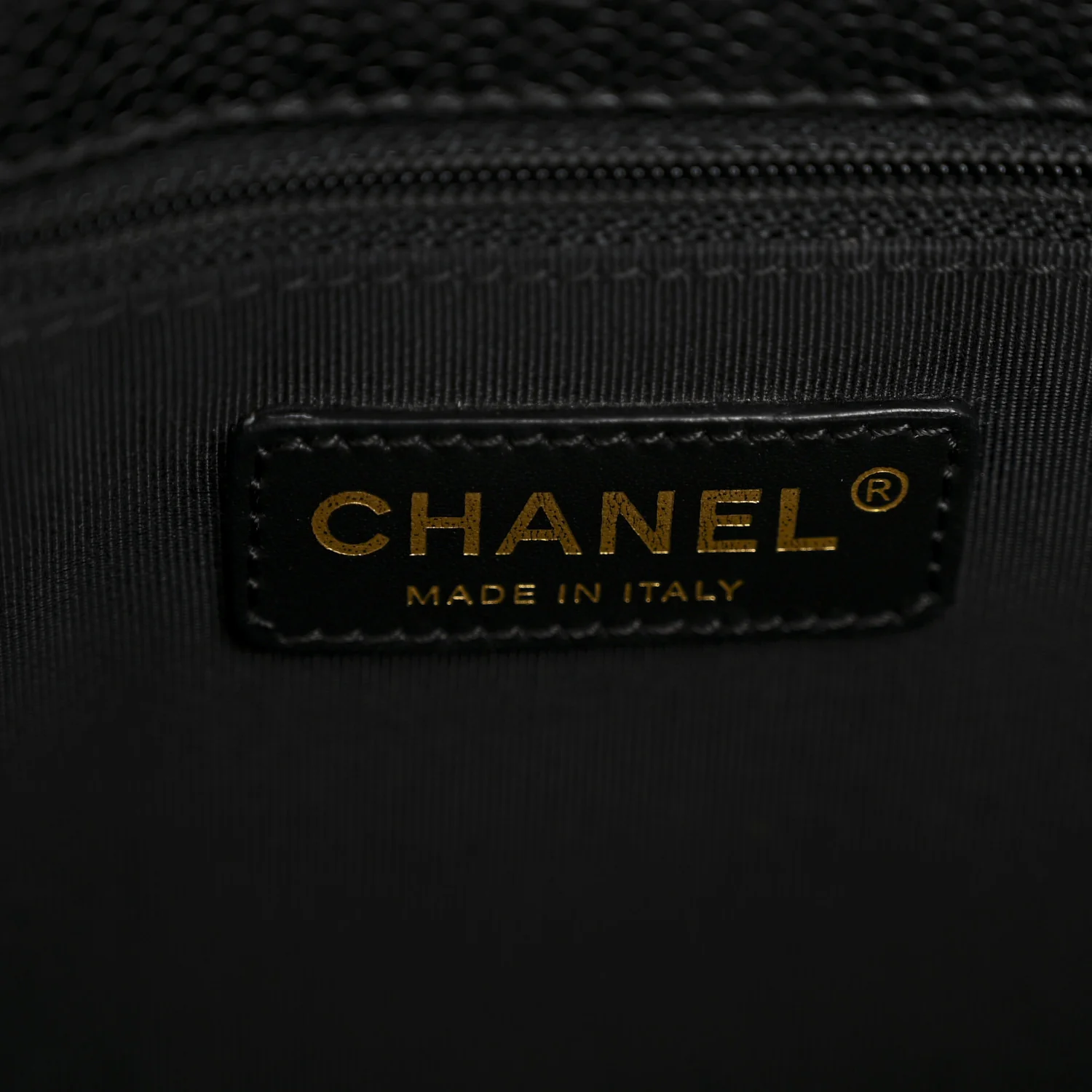 Caviar Quilted Grand Shopping Tote GST Black - Image 6