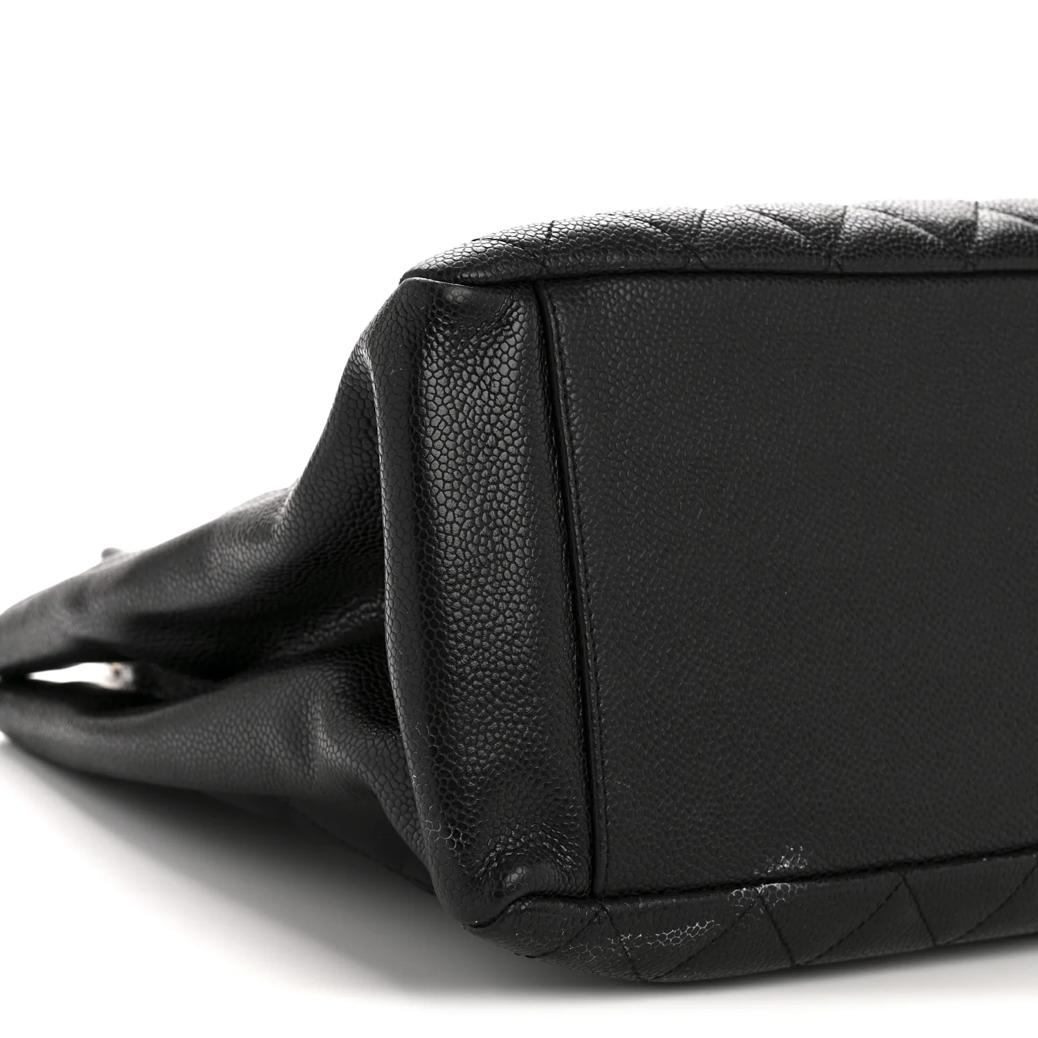 Caviar Quilted Grand Shopping Tote GST Black - Image 9