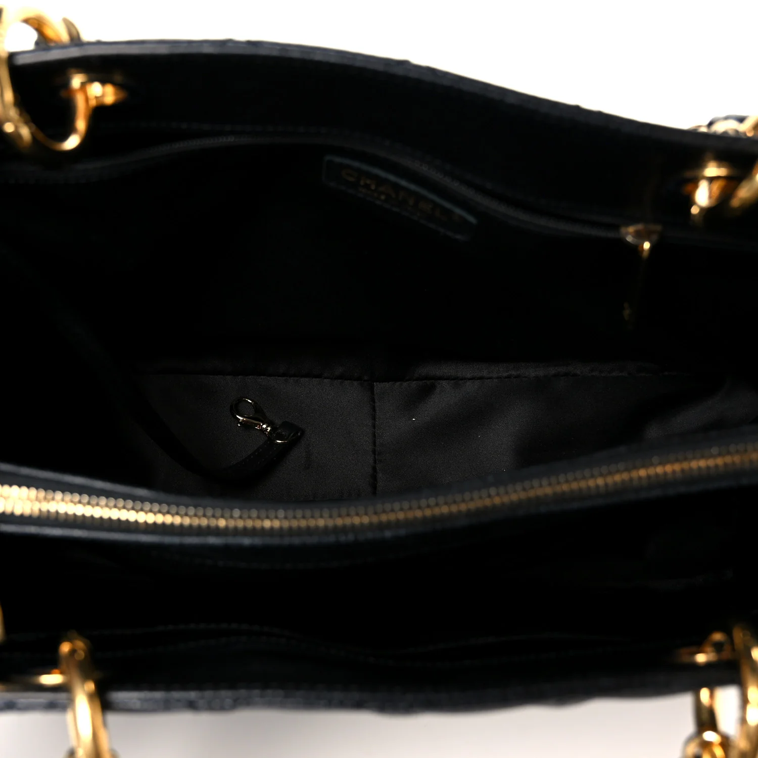 Caviar Quilted Grand Shopping Tote GST Black - Image 5