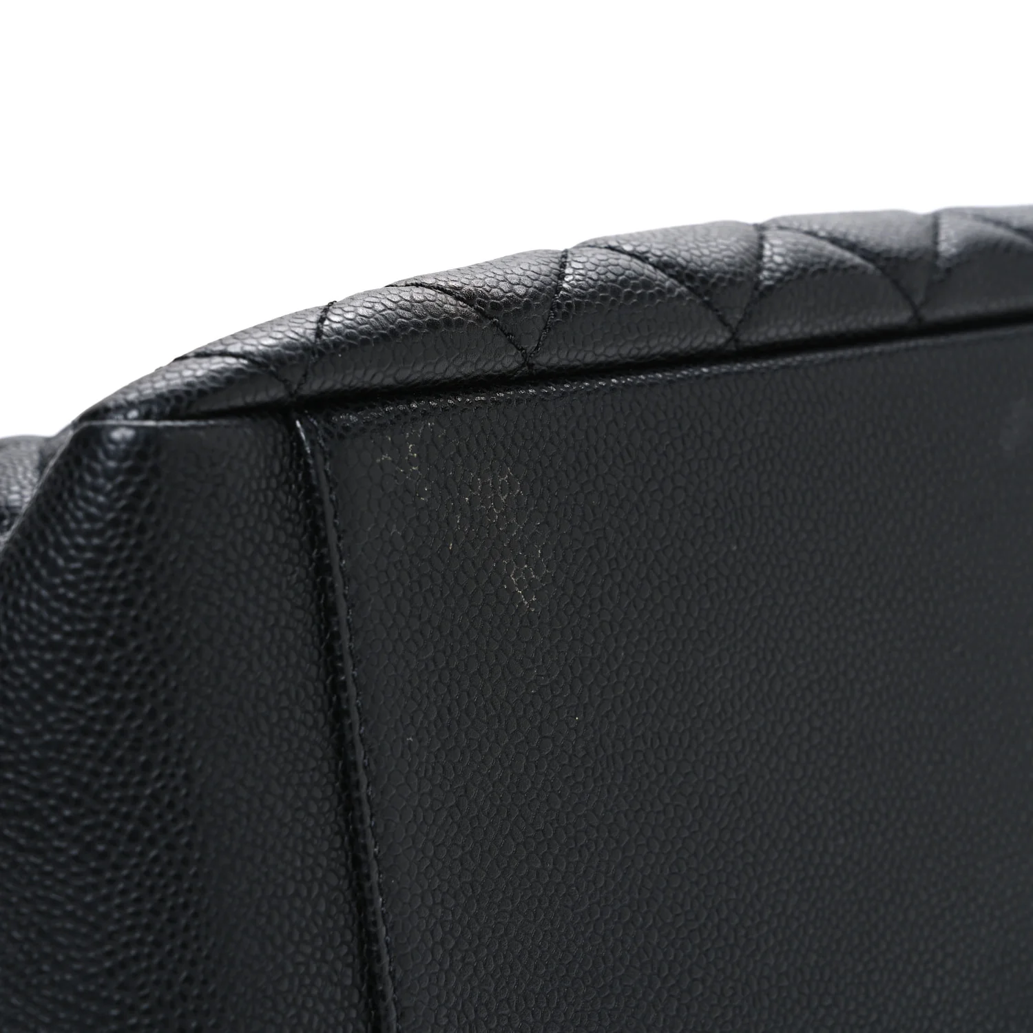 Caviar Quilted Grand Shopping Tote GST Black - Image 11