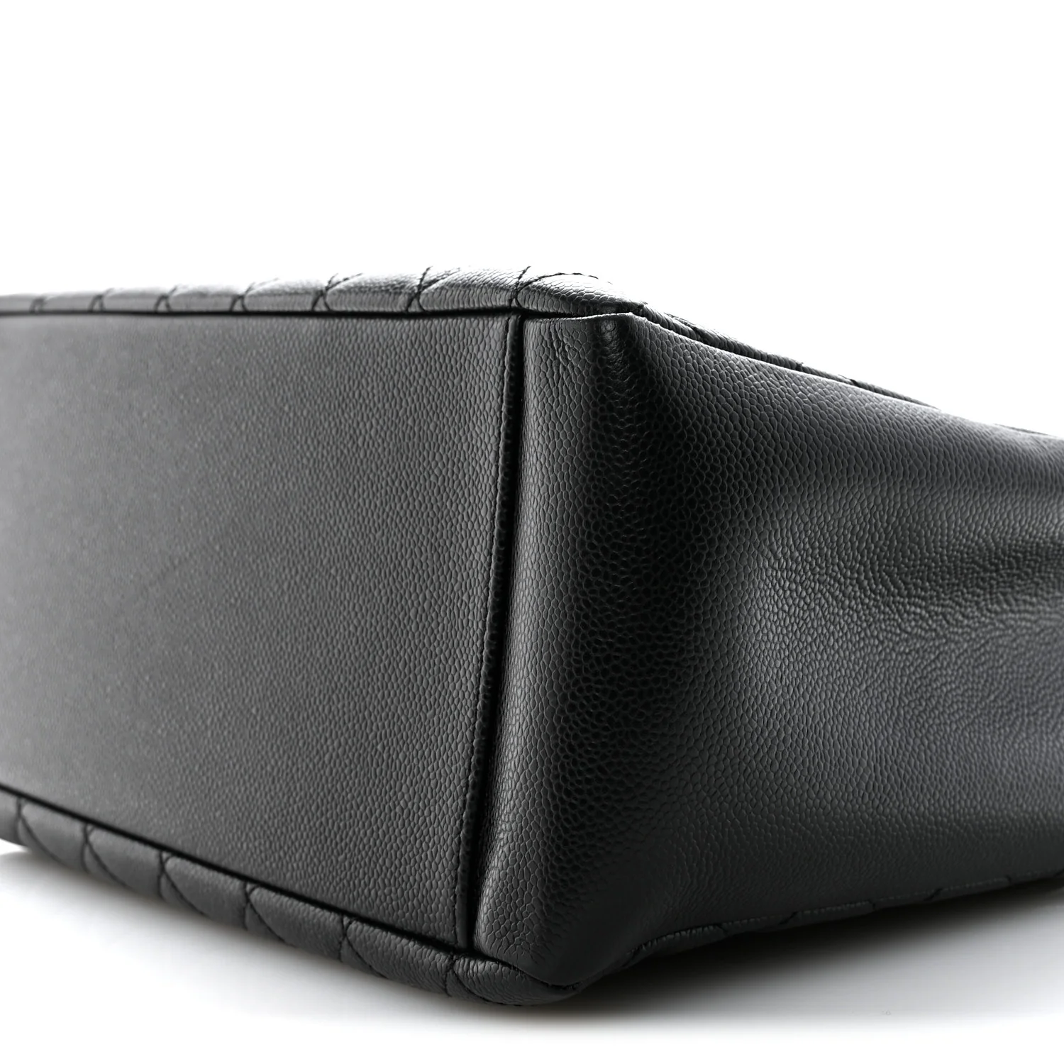 Caviar Quilted Grand Shopping Tote GST Black - Image 10