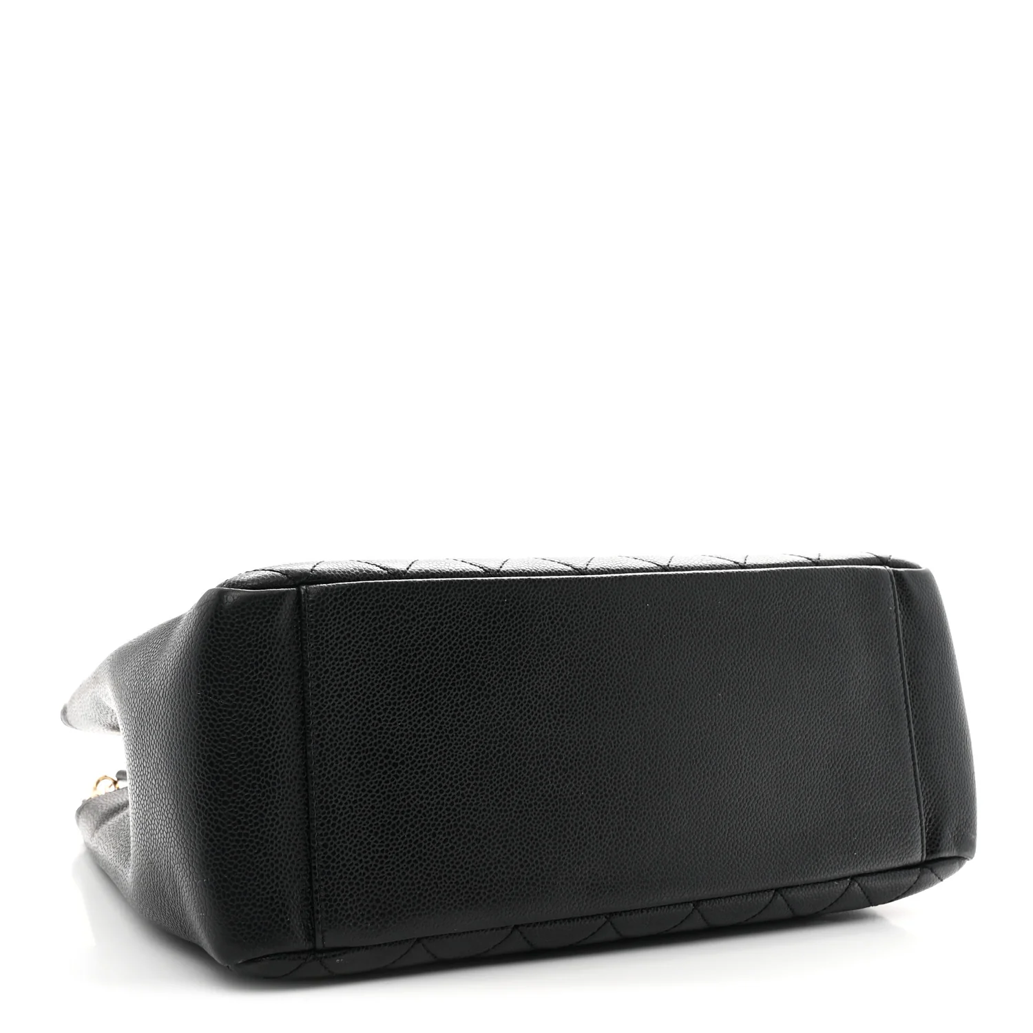Caviar Quilted Grand Shopping Tote GST Black - Image 4