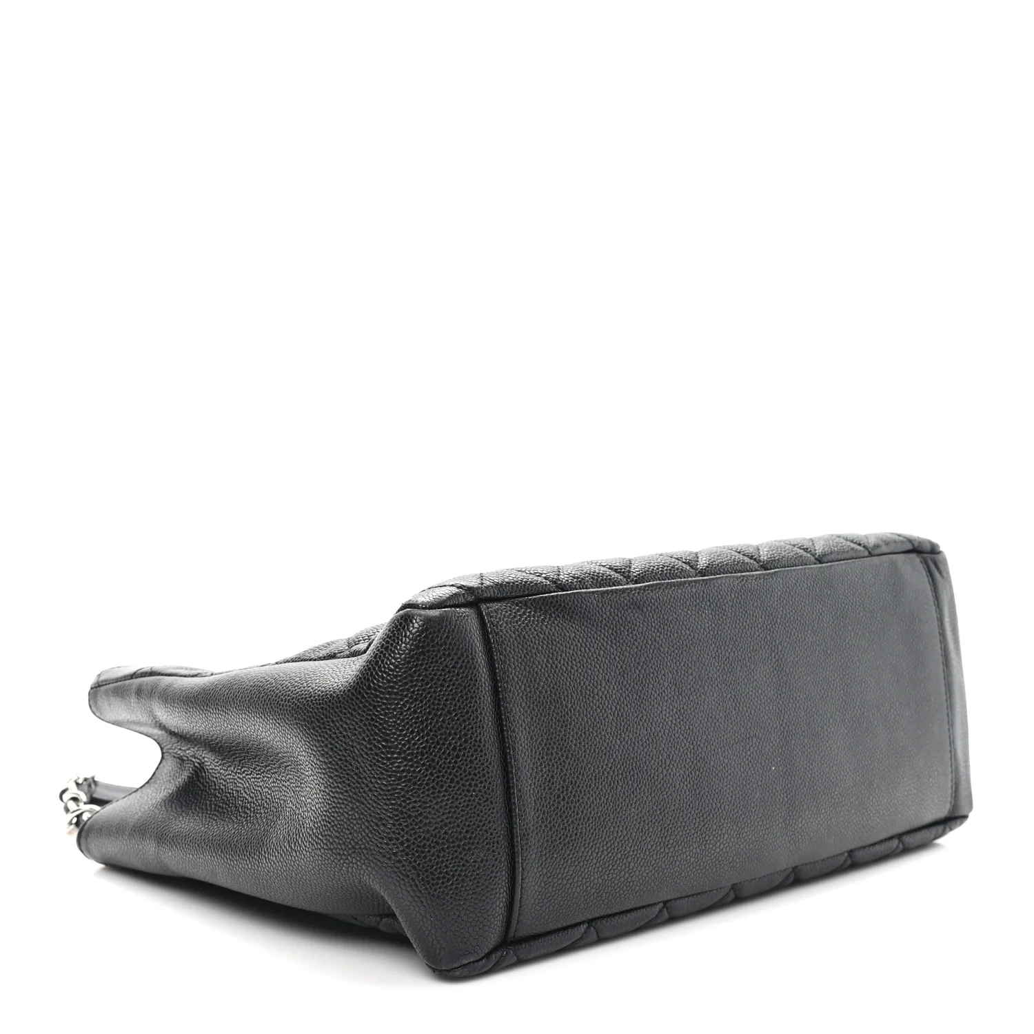 Caviar Quilted Grand Shopping Tote GST Black - Image 4