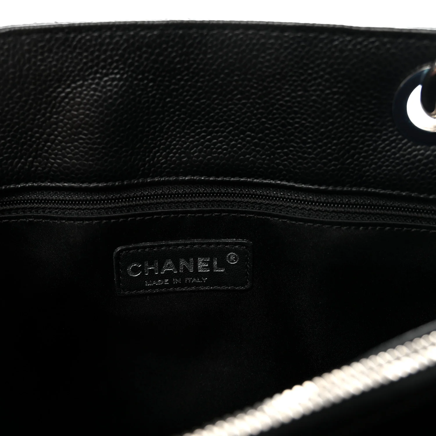 Caviar Quilted Grand Shopping Tote GST Black - Image 6