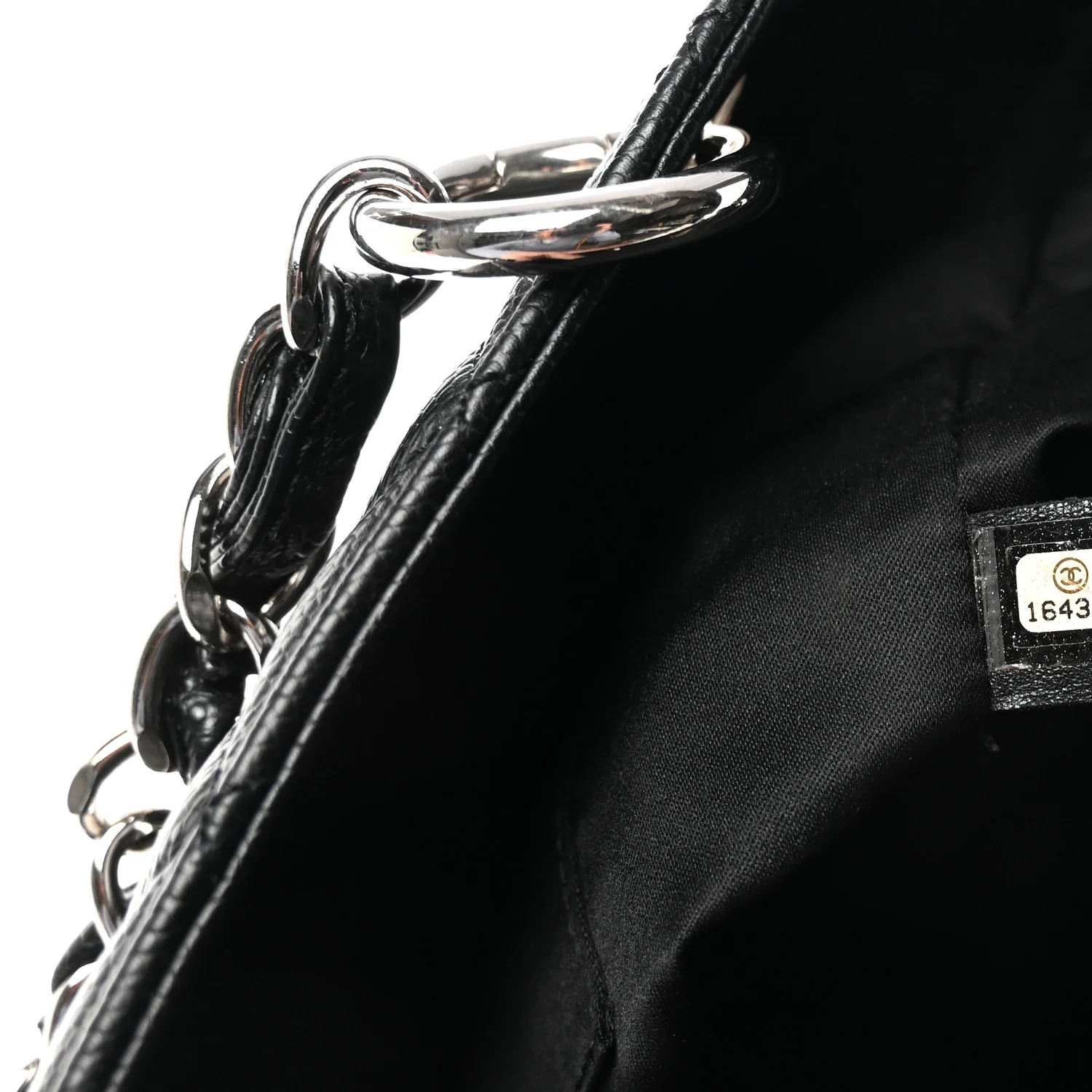 Caviar Quilted Grand Shopping Tote GST Black - Image 7