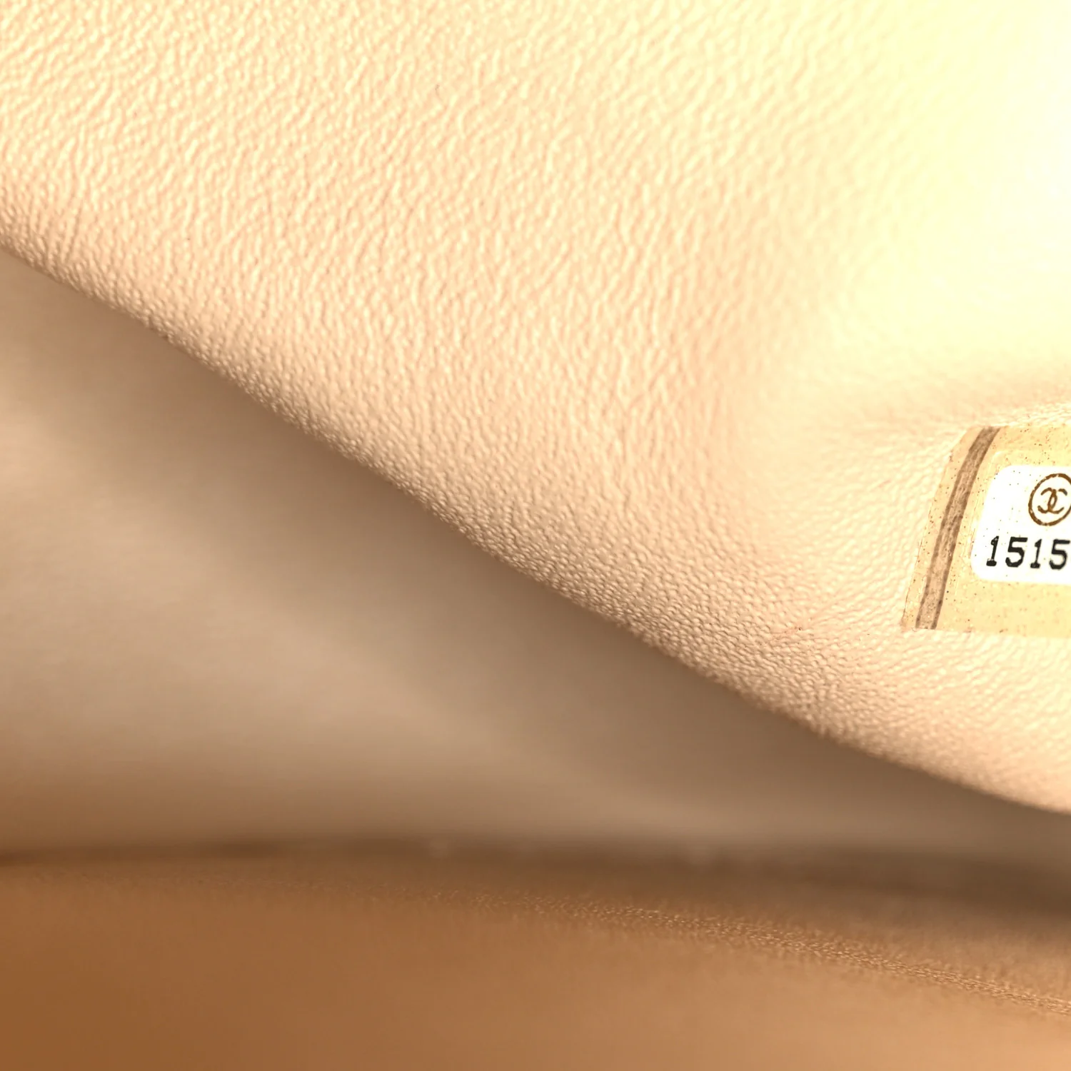 Caviar Quilted Jumbo Double Flap Beige Clair - Image 8