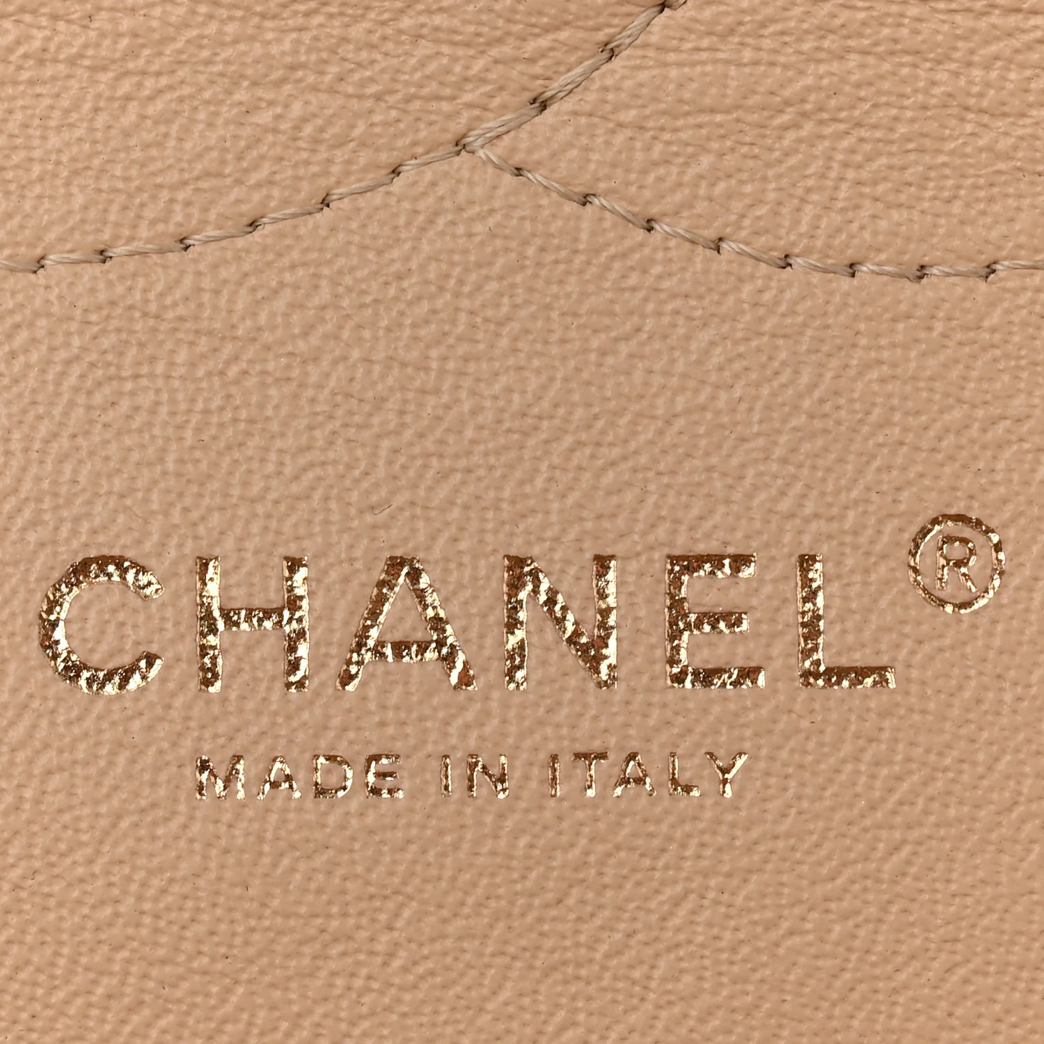 Caviar Quilted Jumbo Double Flap Beige Clair - Image 6
