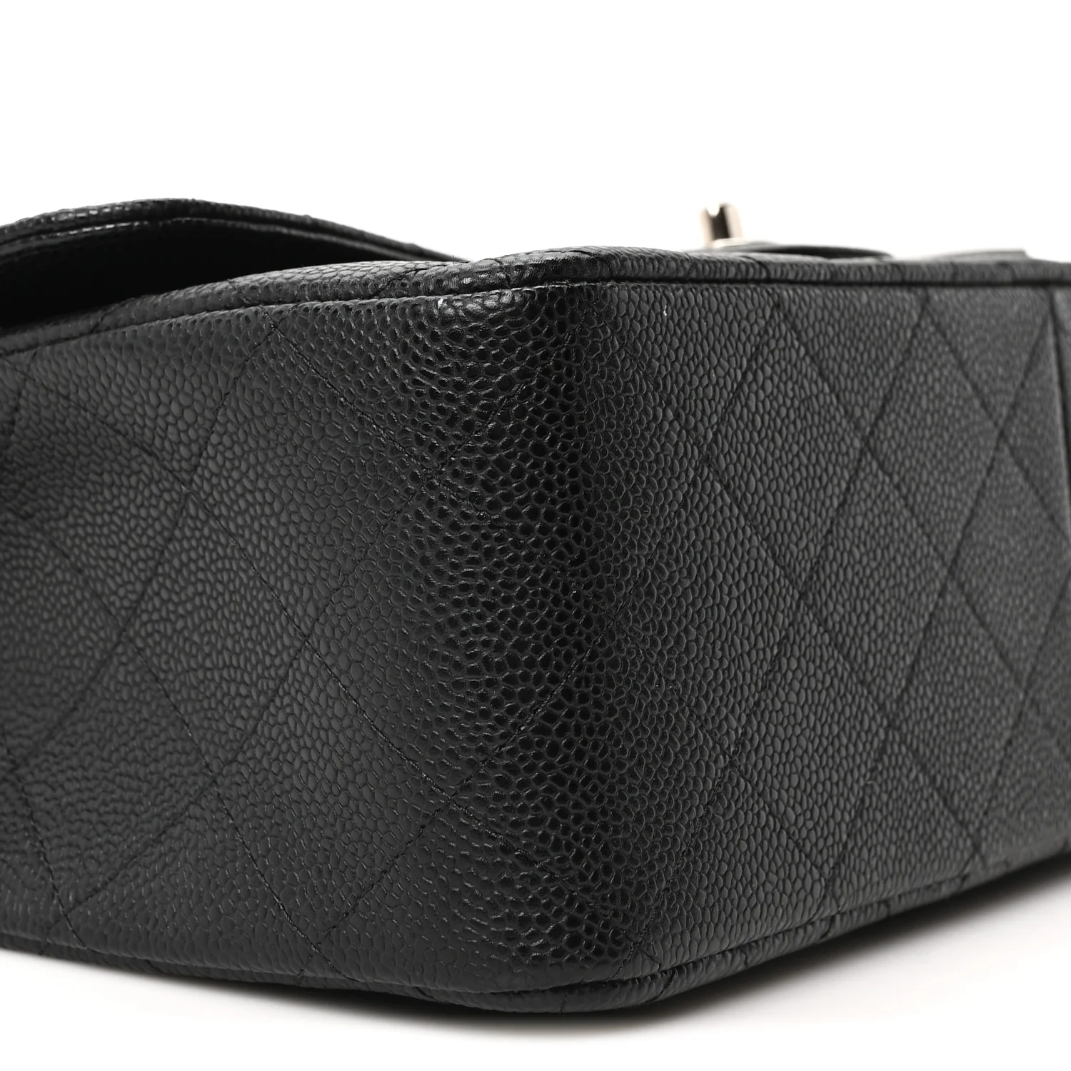 Caviar Quilted Jumbo Double Flap Black - Image 9