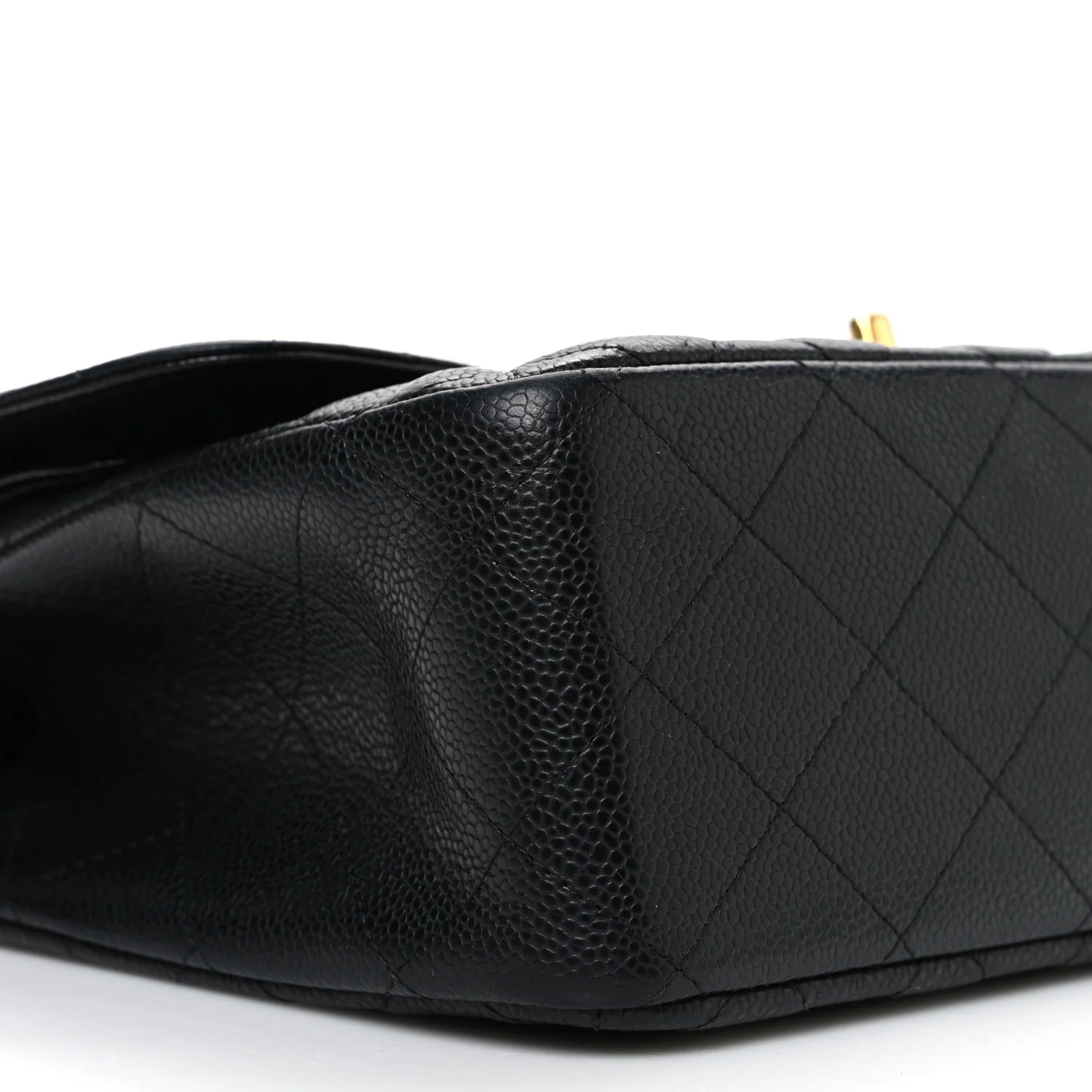 Caviar Quilted Jumbo Double Flap Black - Image 9