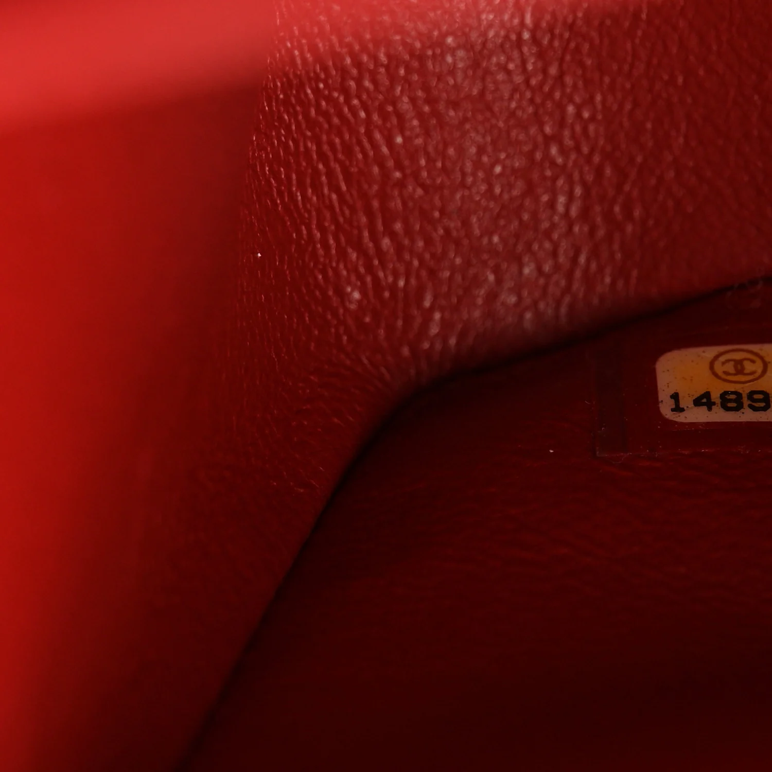 Caviar Quilted Jumbo Double Flap Dark Red - Image 18