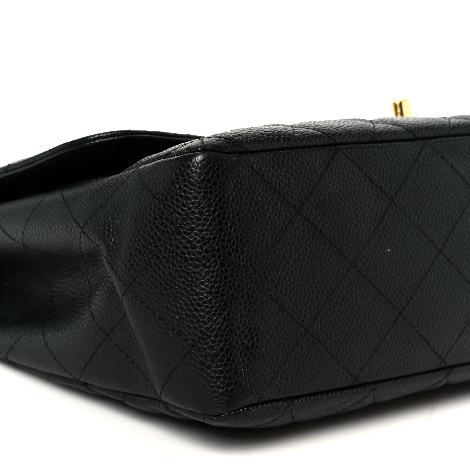 Caviar Quilted Jumbo Single Flap Black - Image 10
