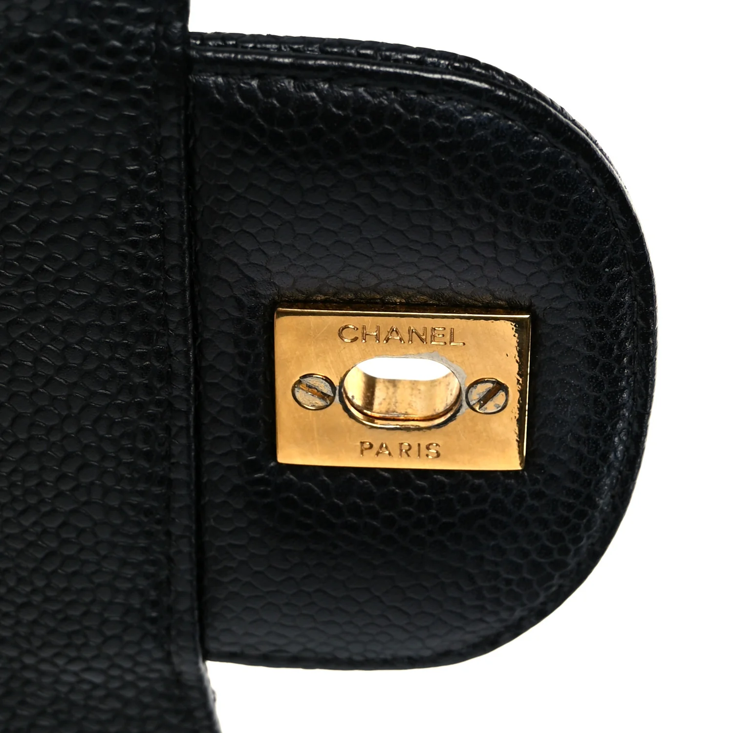 Caviar Quilted Jumbo Single Flap Black - Image 6