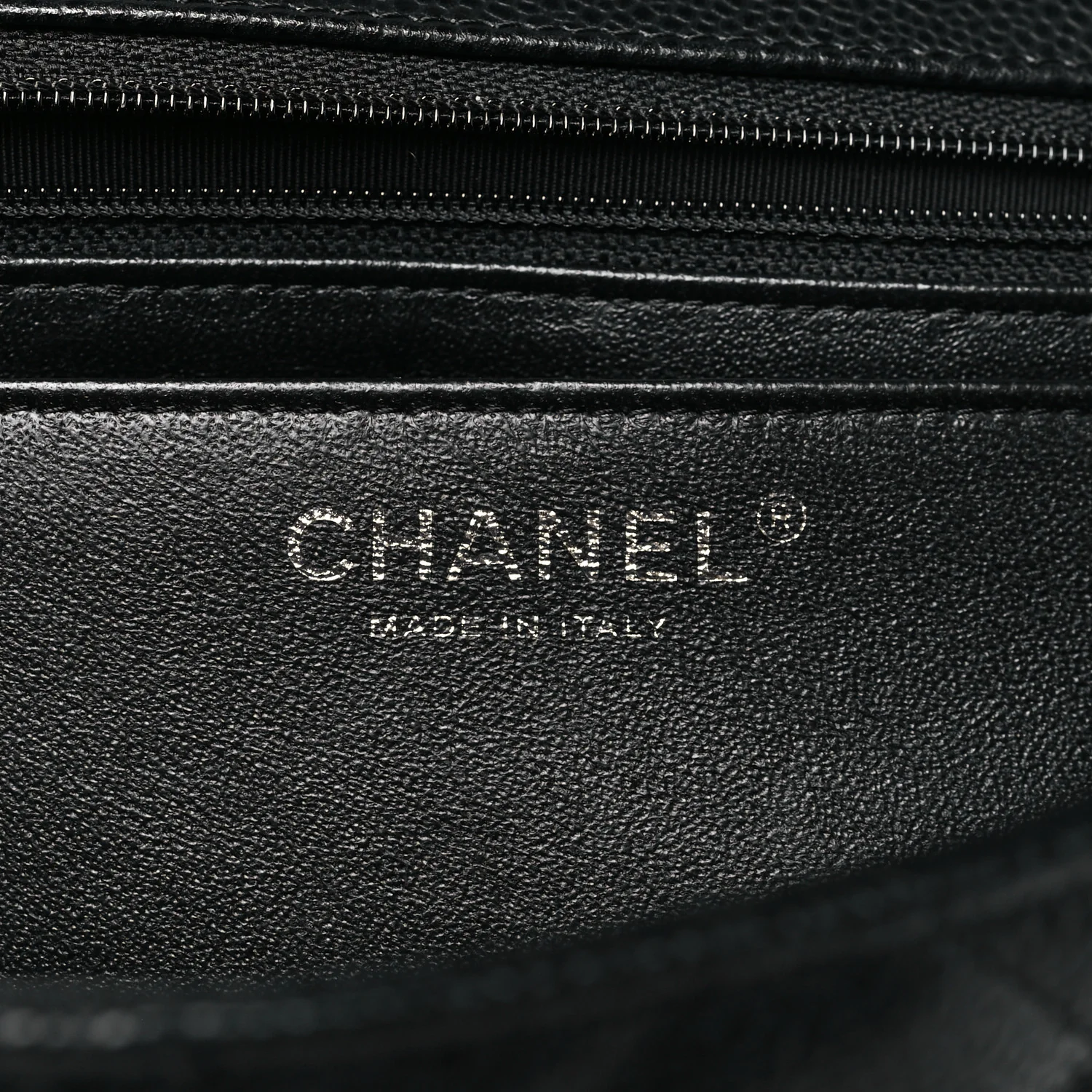 Caviar Quilted Jumbo Single Flap Black - Image 6