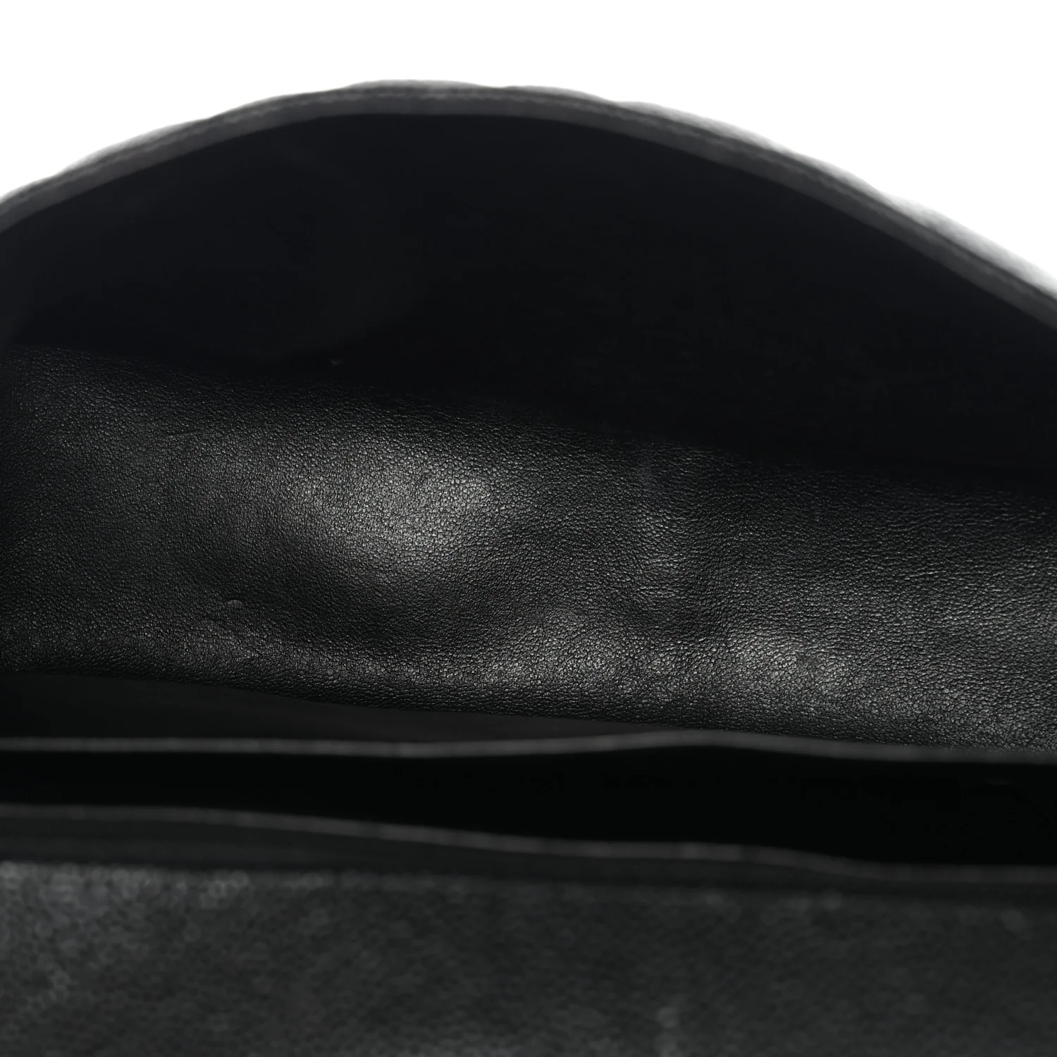 Caviar Quilted Jumbo Single Flap Black - Image 13