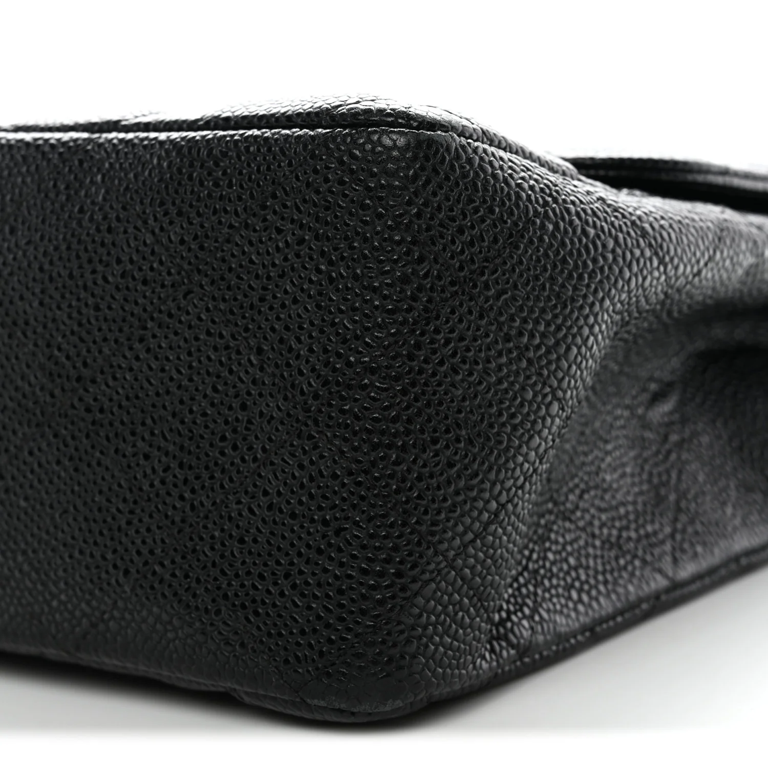Caviar Quilted Jumbo Single Flap Black - Image 28