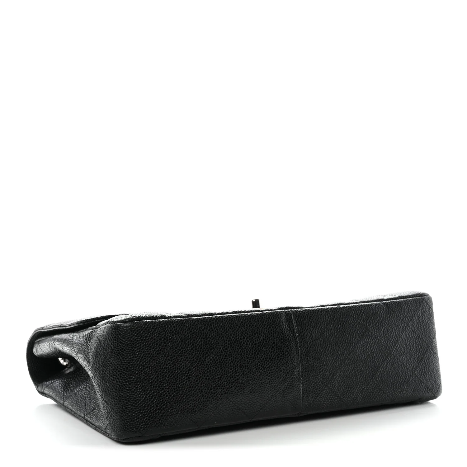 Caviar Quilted Jumbo Single Flap Black - Image 9