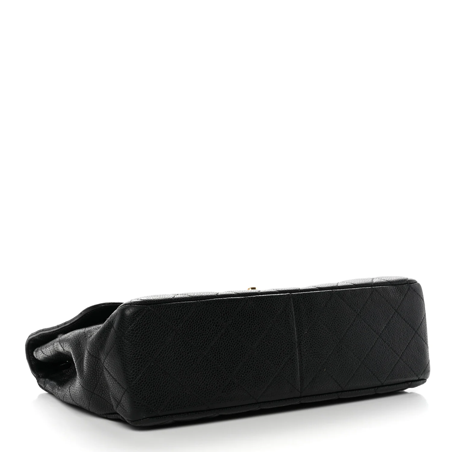 Caviar Quilted Jumbo Single Flap Black - Image 4