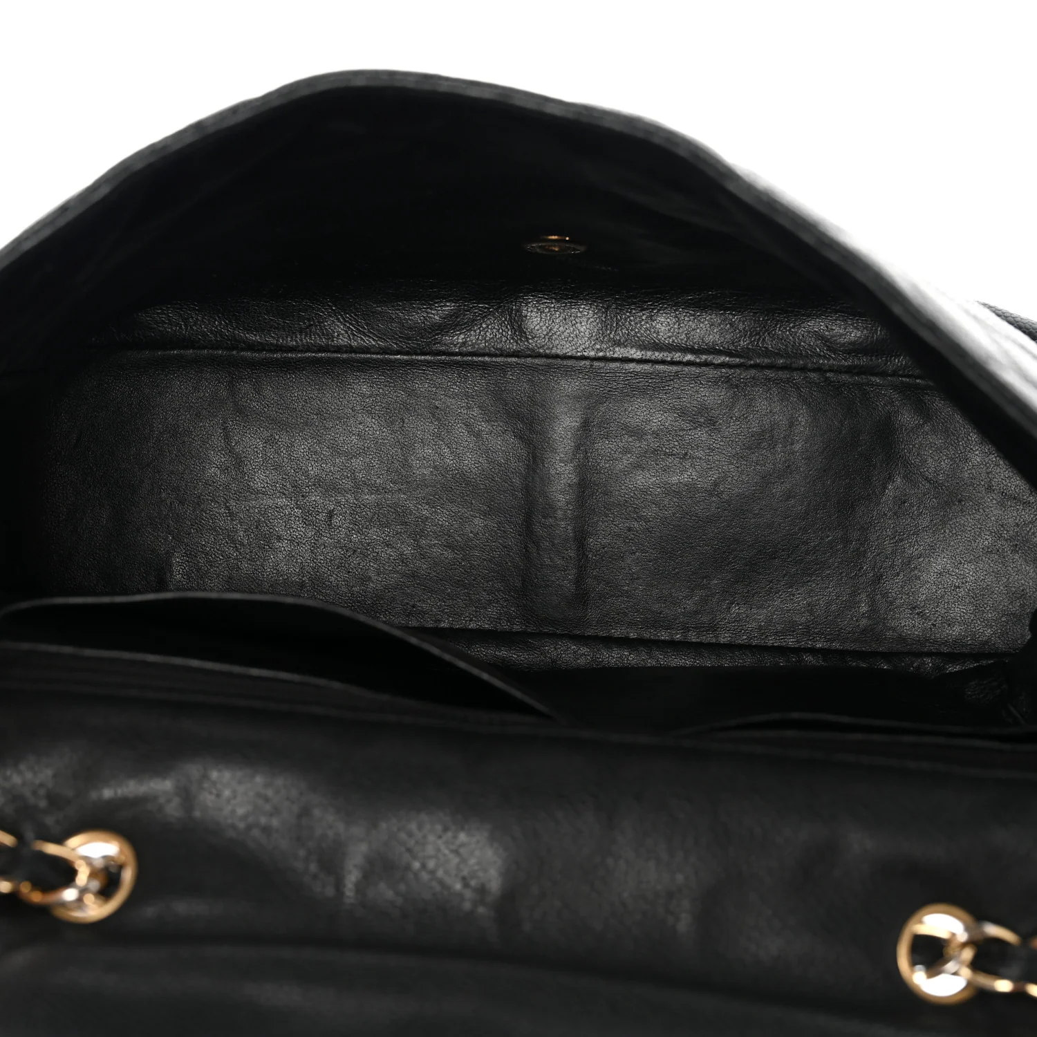 Caviar Quilted Jumbo Single Flap Black - Image 5