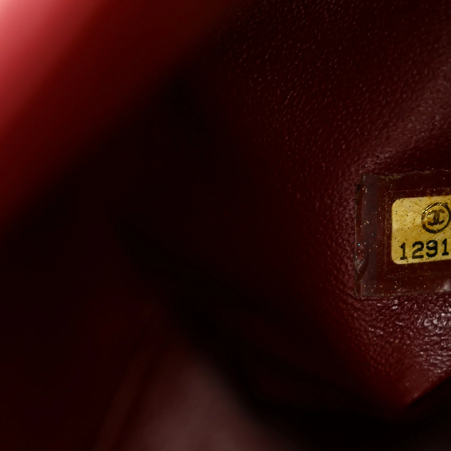 Caviar Quilted Jumbo Single Flap Dark Red - Image 7