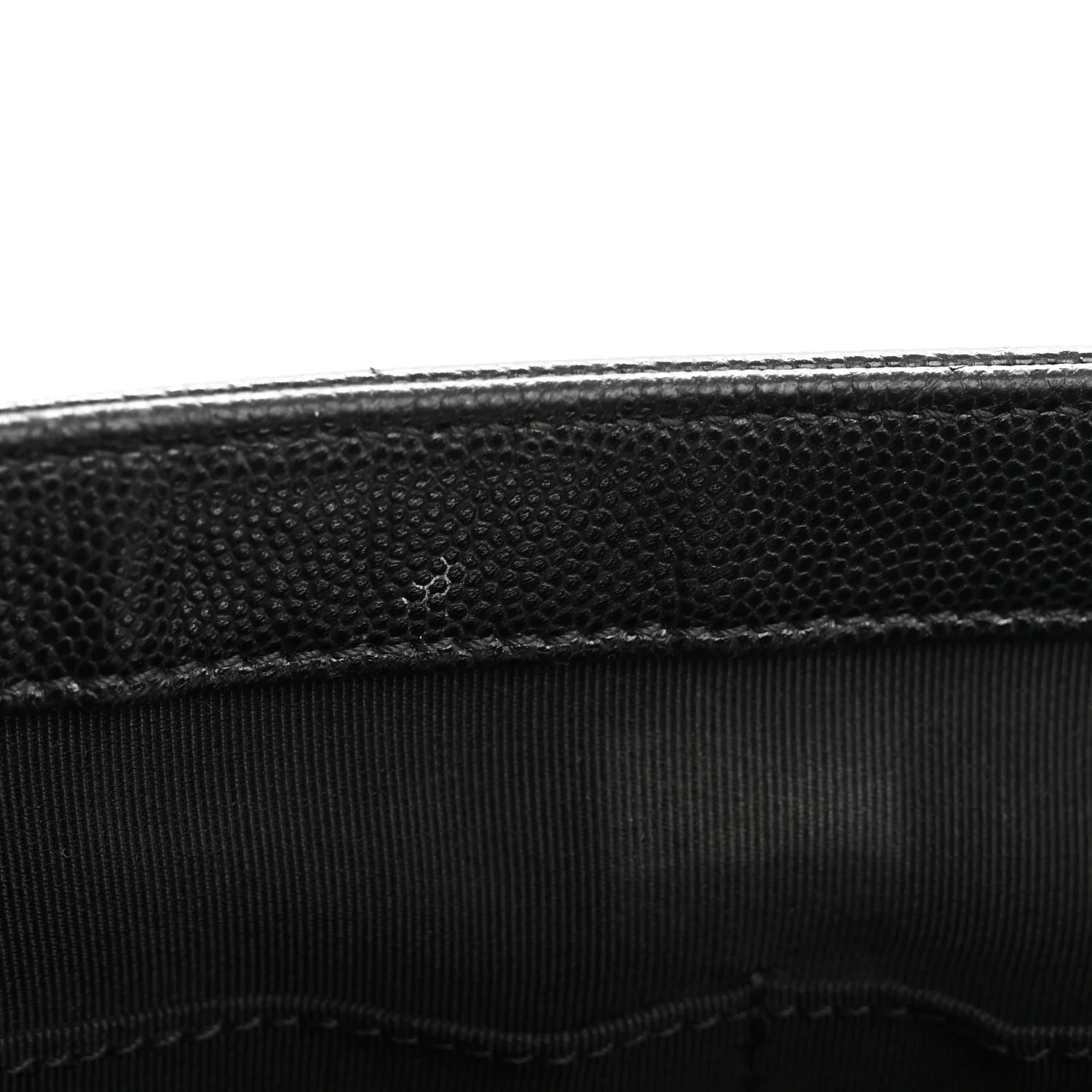 Caviar Quilted Large Boy Flap Black - Image 10