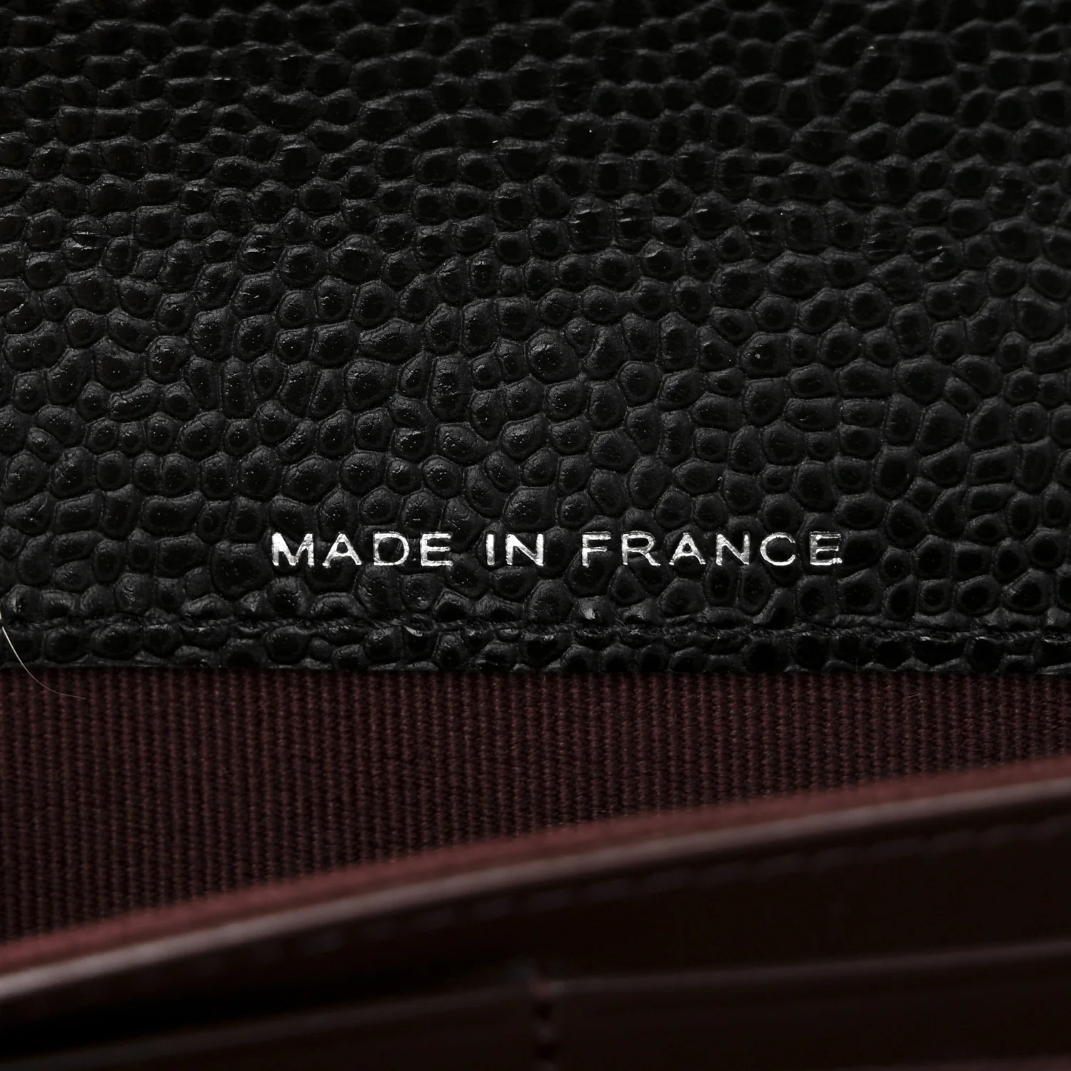 Caviar Quilted Large Gusset Flap Wallet Black - Image 7