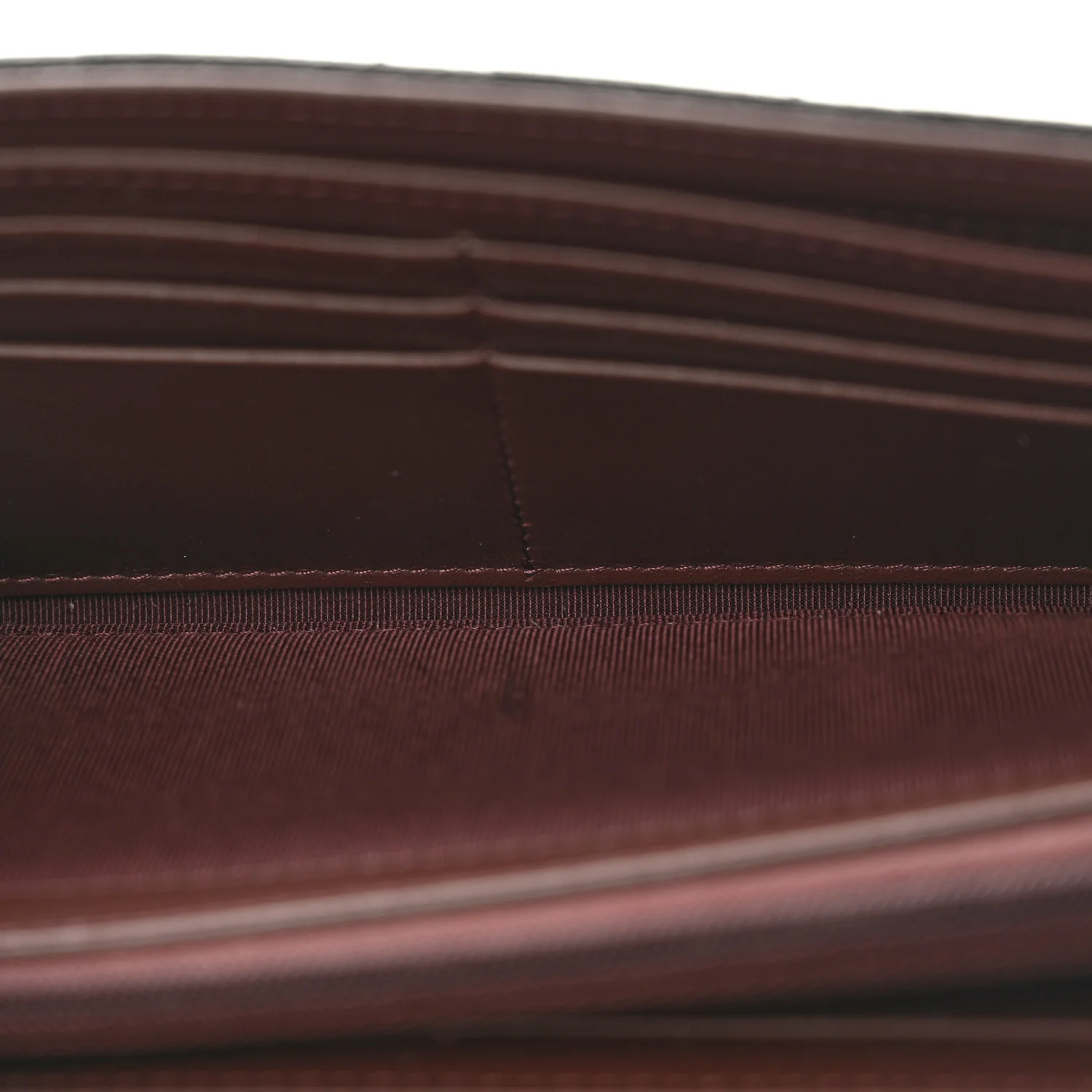 Caviar Quilted Large Gusset Flap Wallet Black - Image 5