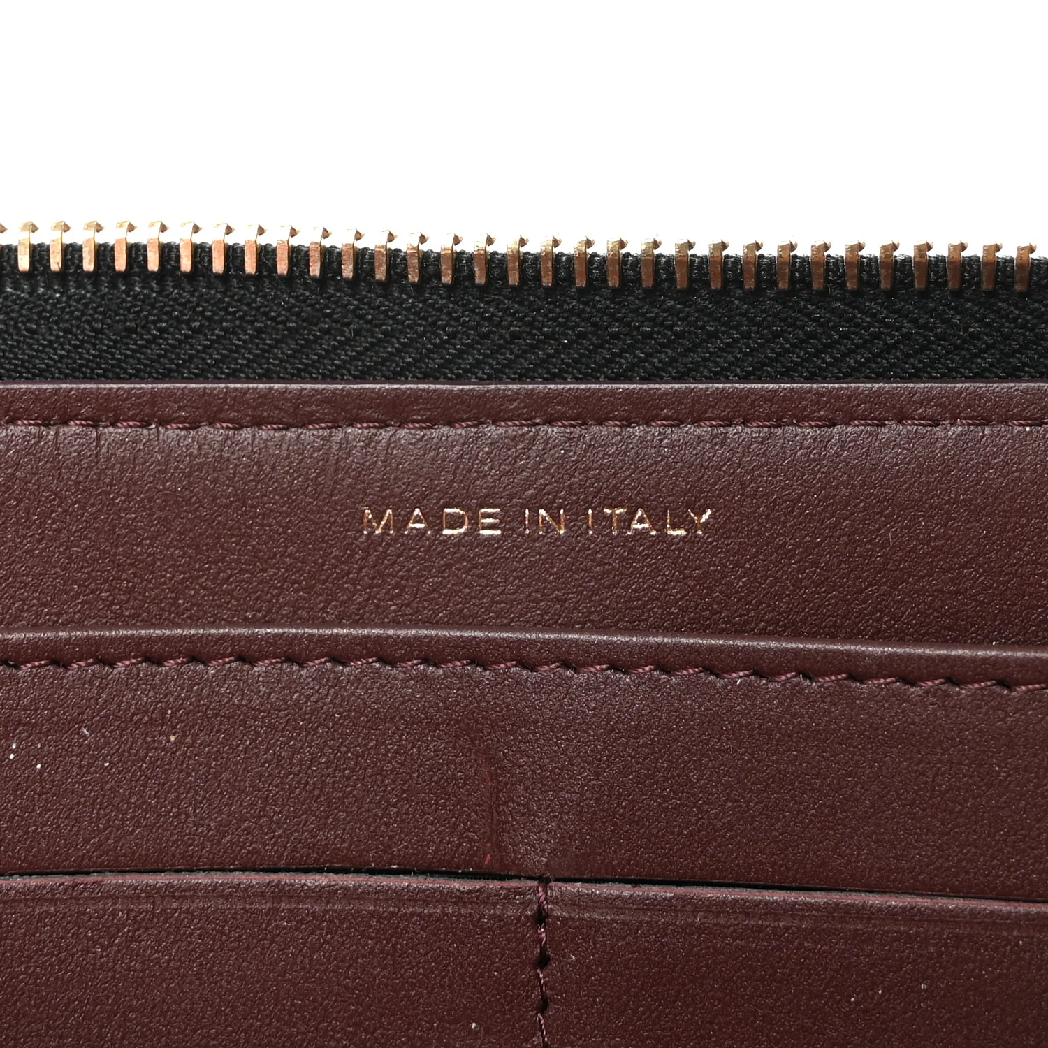 Caviar Quilted Large Gusset Zip Around Wallet Black - Image 7