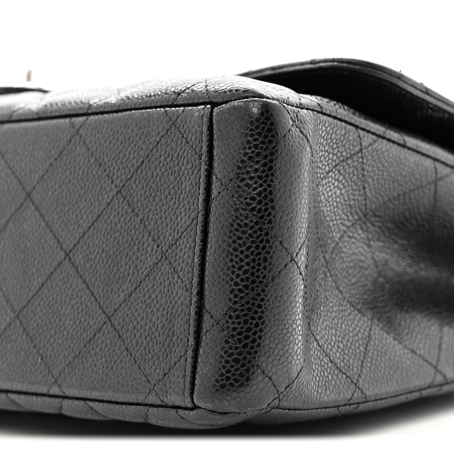 Caviar Quilted Maxi Double Flap Black - Image 10