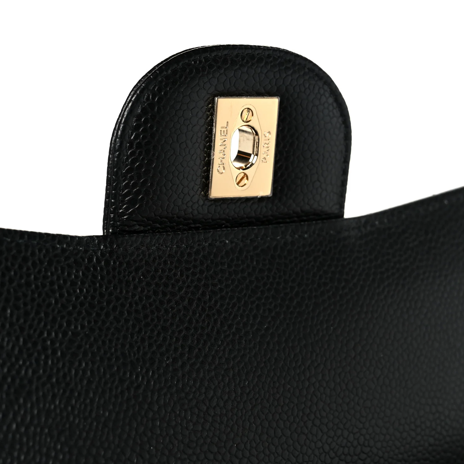 Caviar Quilted Maxi Double Flap Black - Image 7