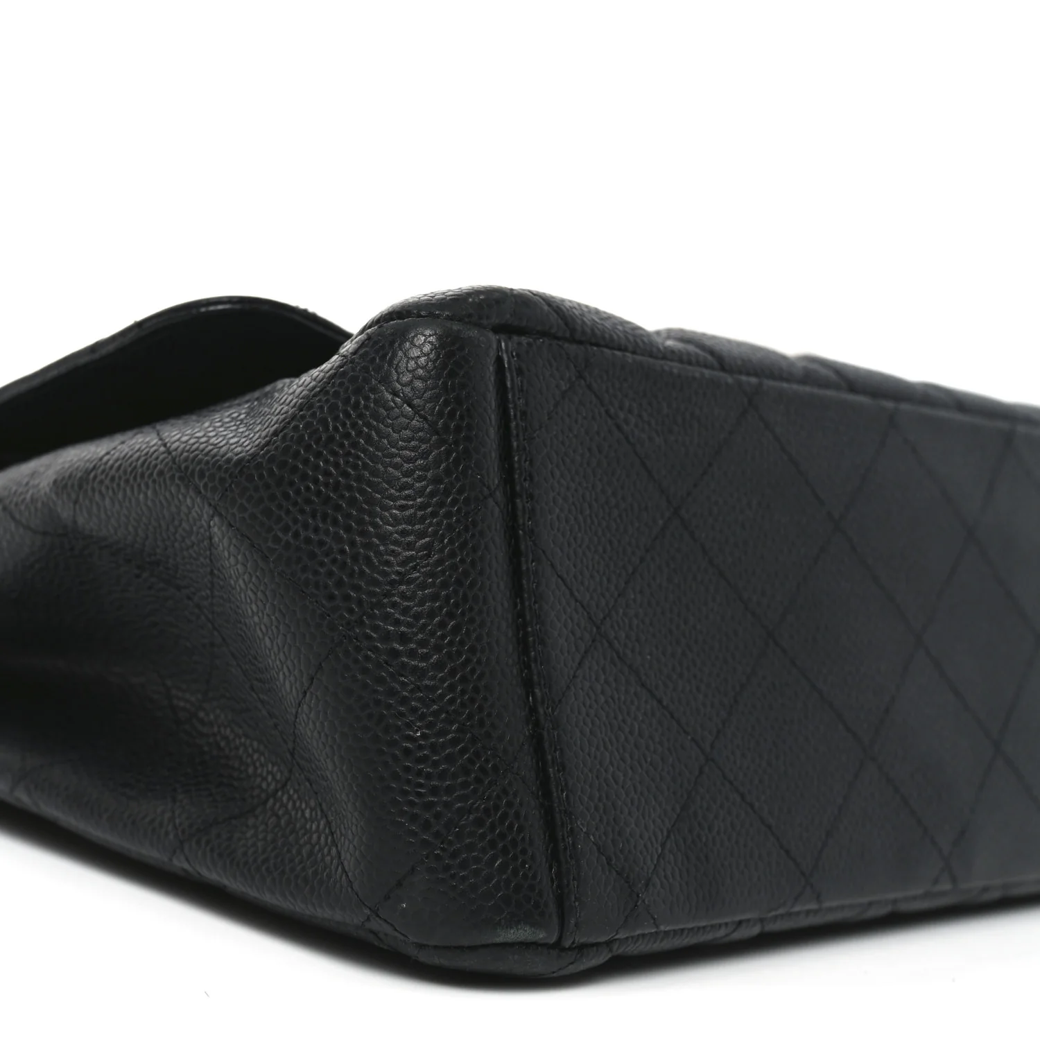 Caviar Quilted Maxi Double Flap Black - Image 9