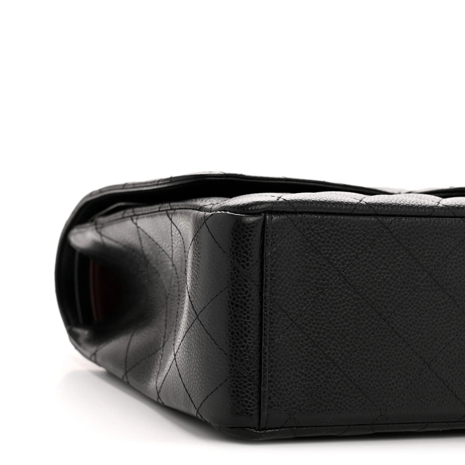 Caviar Quilted Maxi Double Flap Black - Image 9