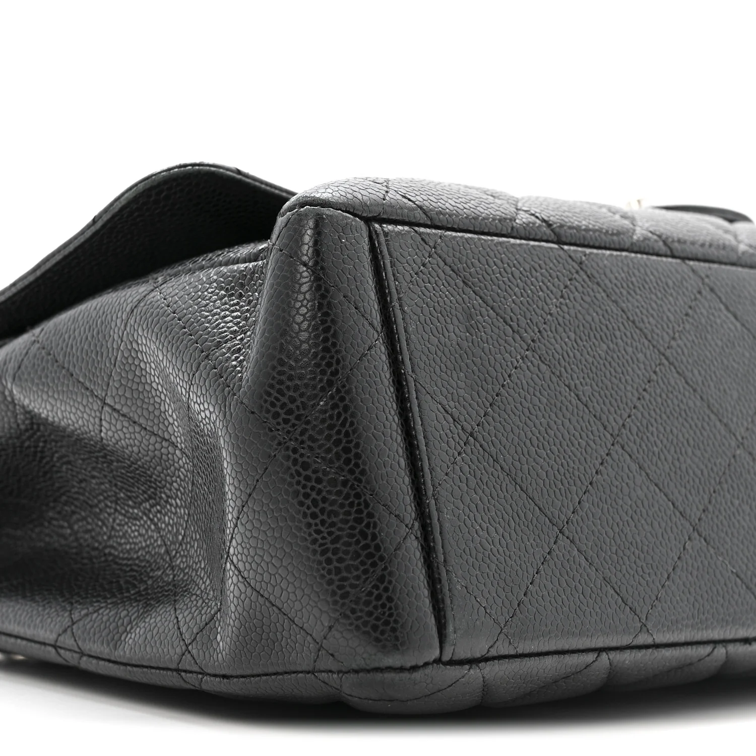 Caviar Quilted Maxi Double Flap Black - Image 8