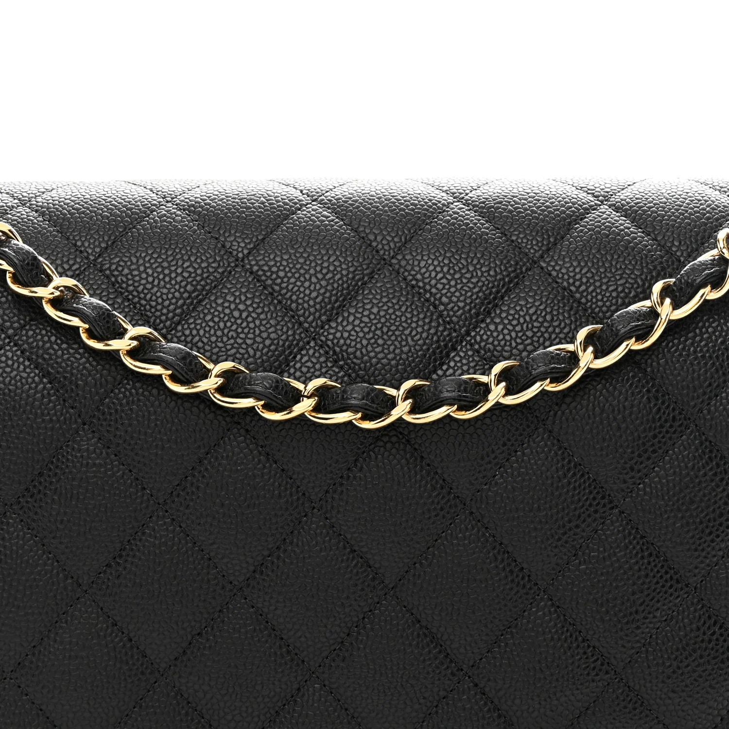Caviar Quilted Maxi Double Flap Black - Image 15