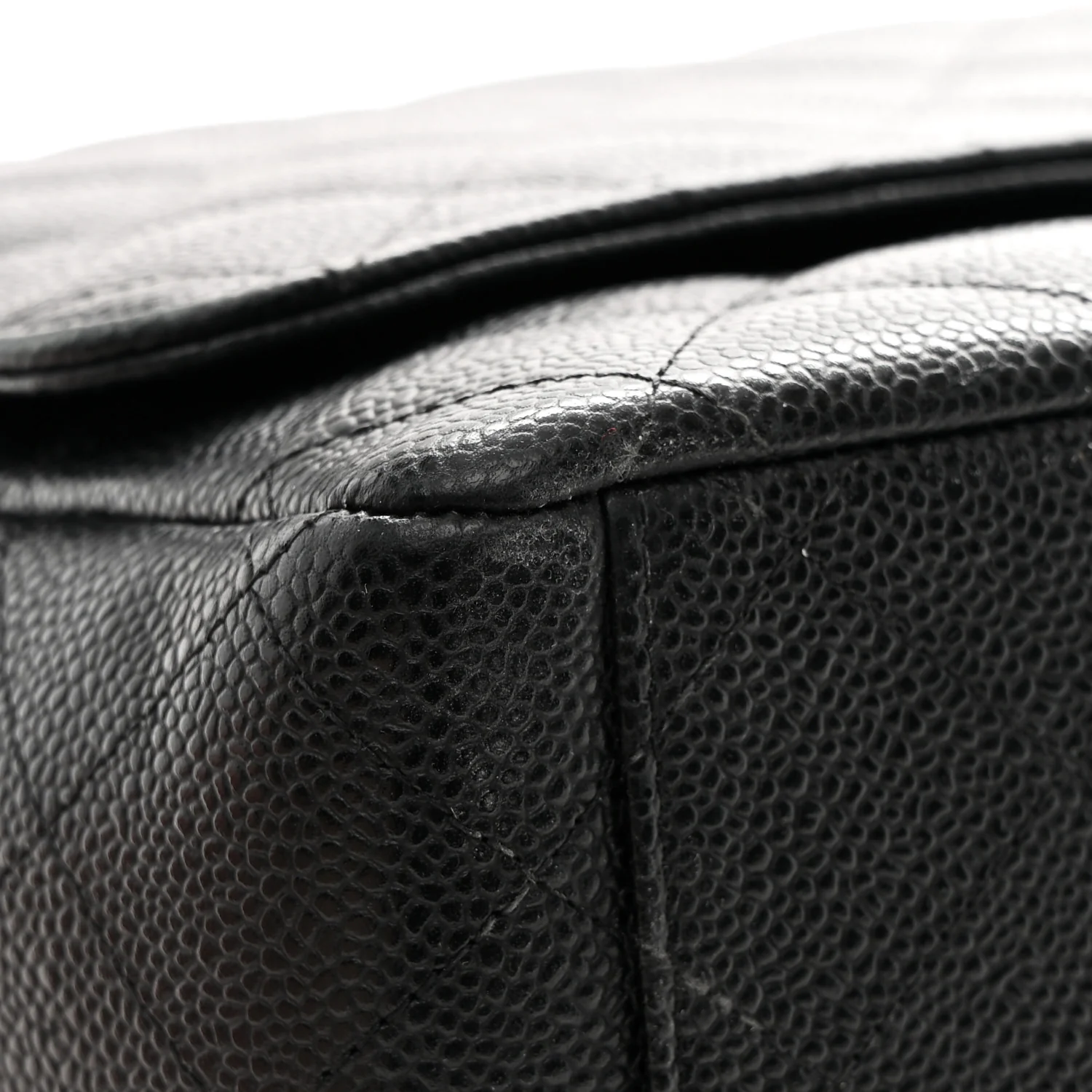 Caviar Quilted Maxi Double Flap Black - Image 20