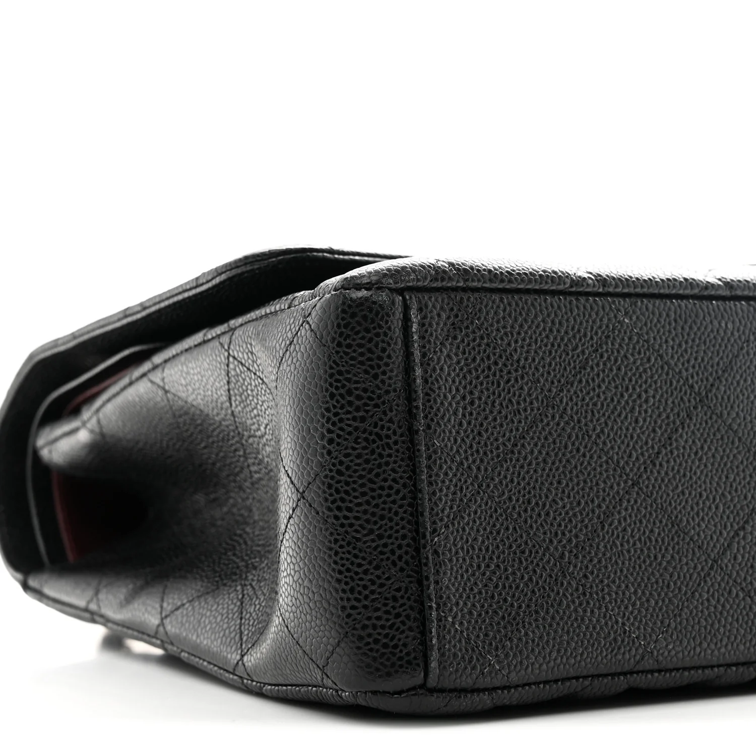 Caviar Quilted Maxi Double Flap Black - Image 16