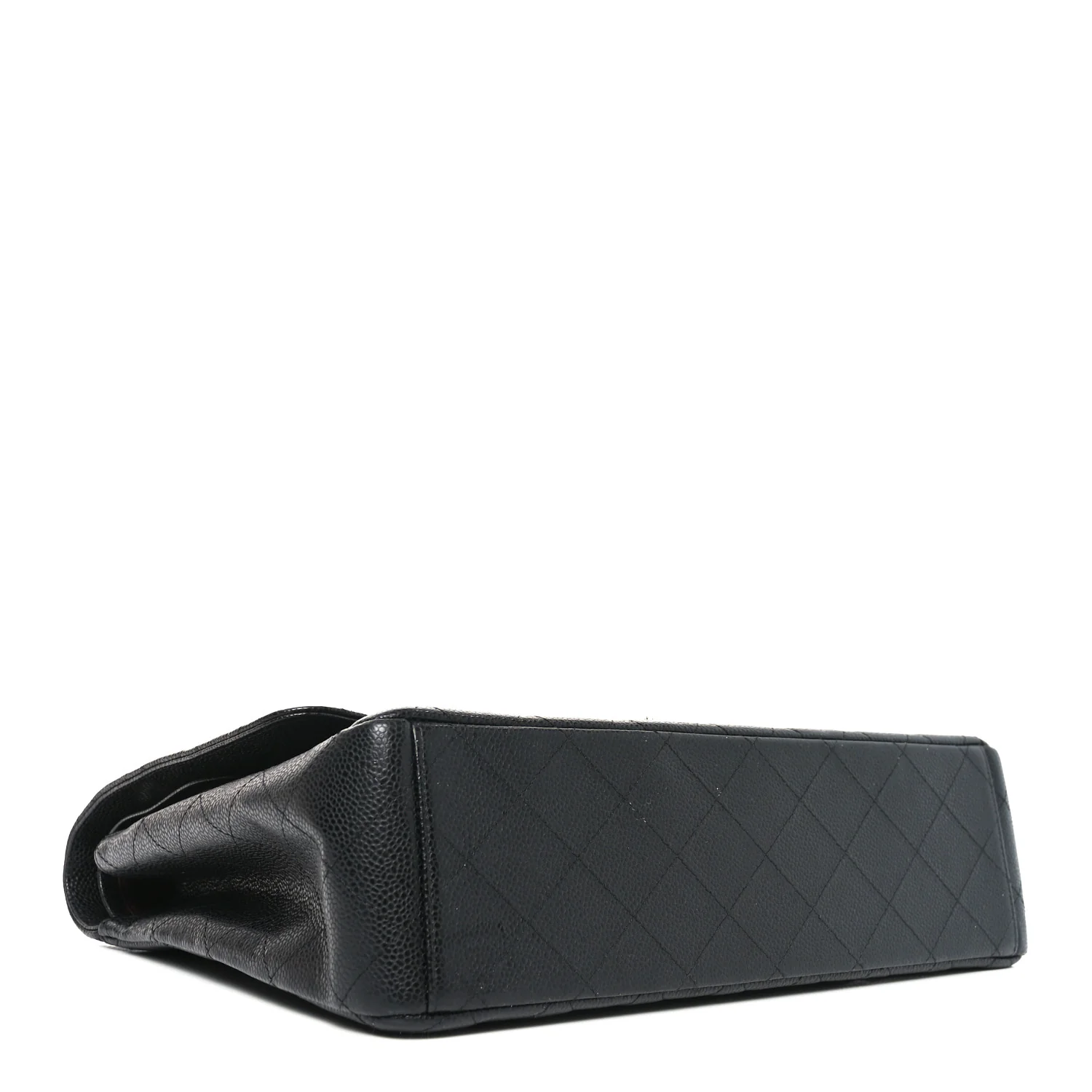 Caviar Quilted Maxi Double Flap Black - Image 4