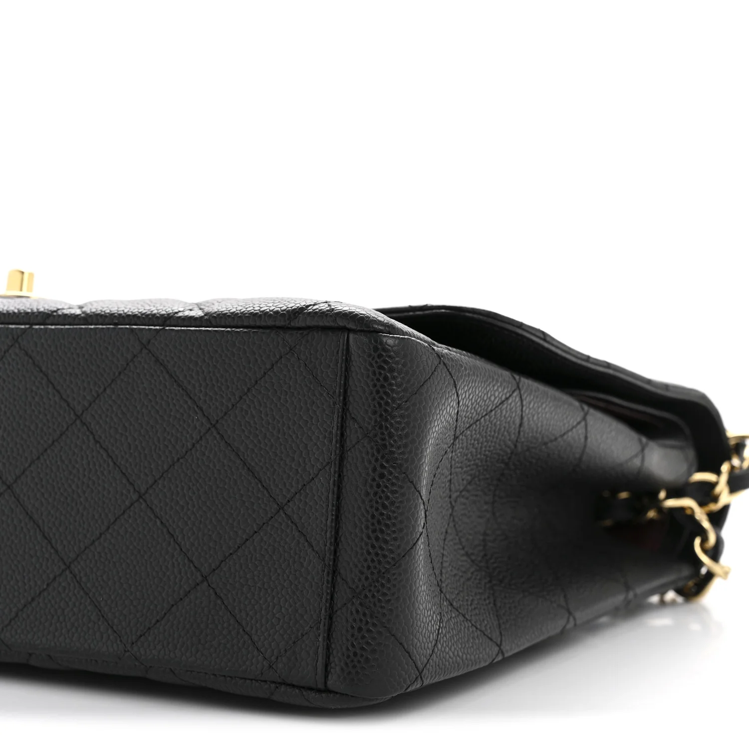 Caviar Quilted Maxi Double Flap Black - Image 10
