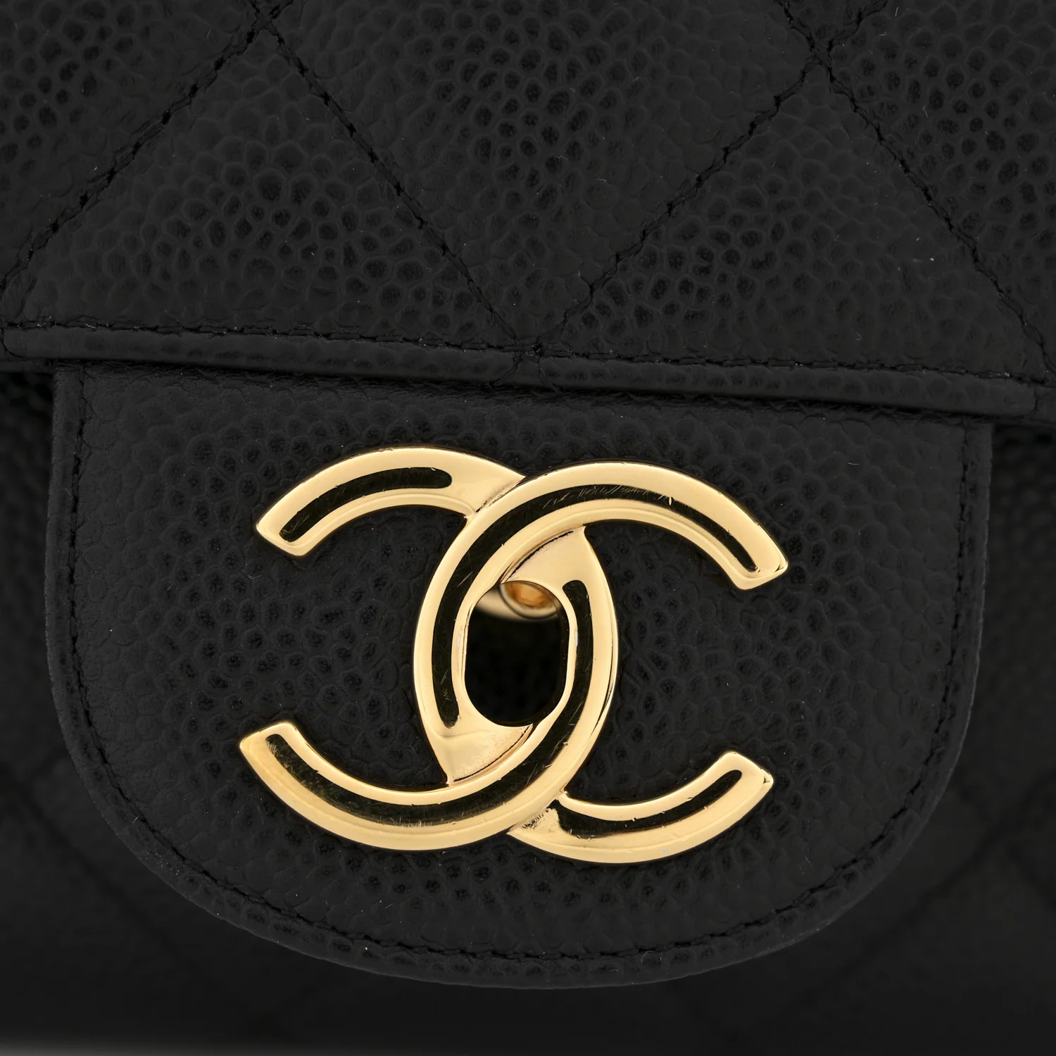 Caviar Quilted Maxi Double Flap Black - Image 11