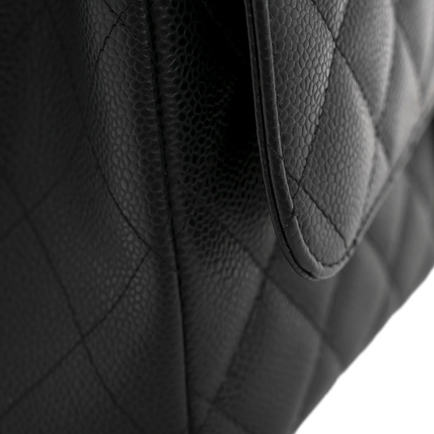 Caviar Quilted Maxi Double Flap Black - Image 12