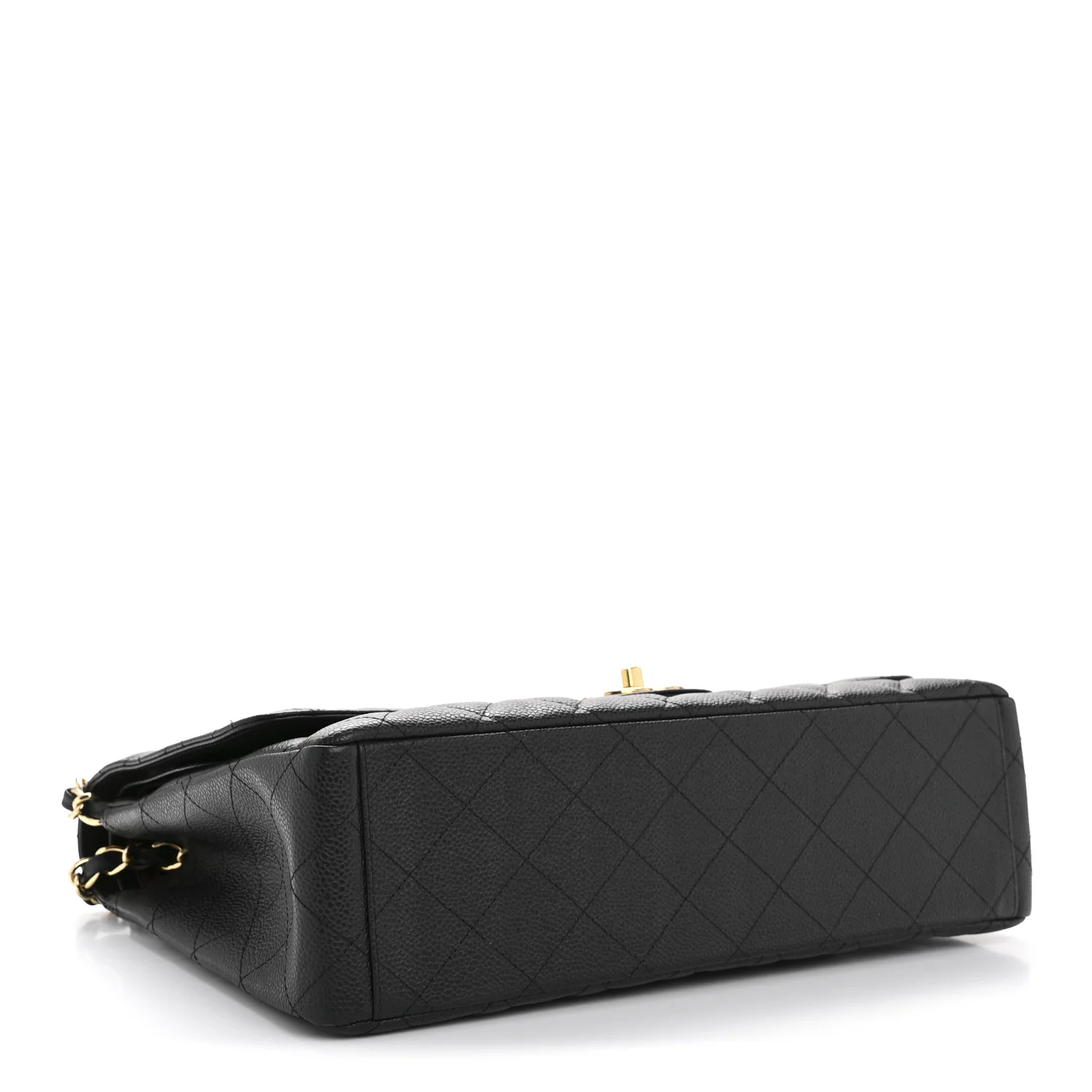 Caviar Quilted Maxi Double Flap Black - Image 4